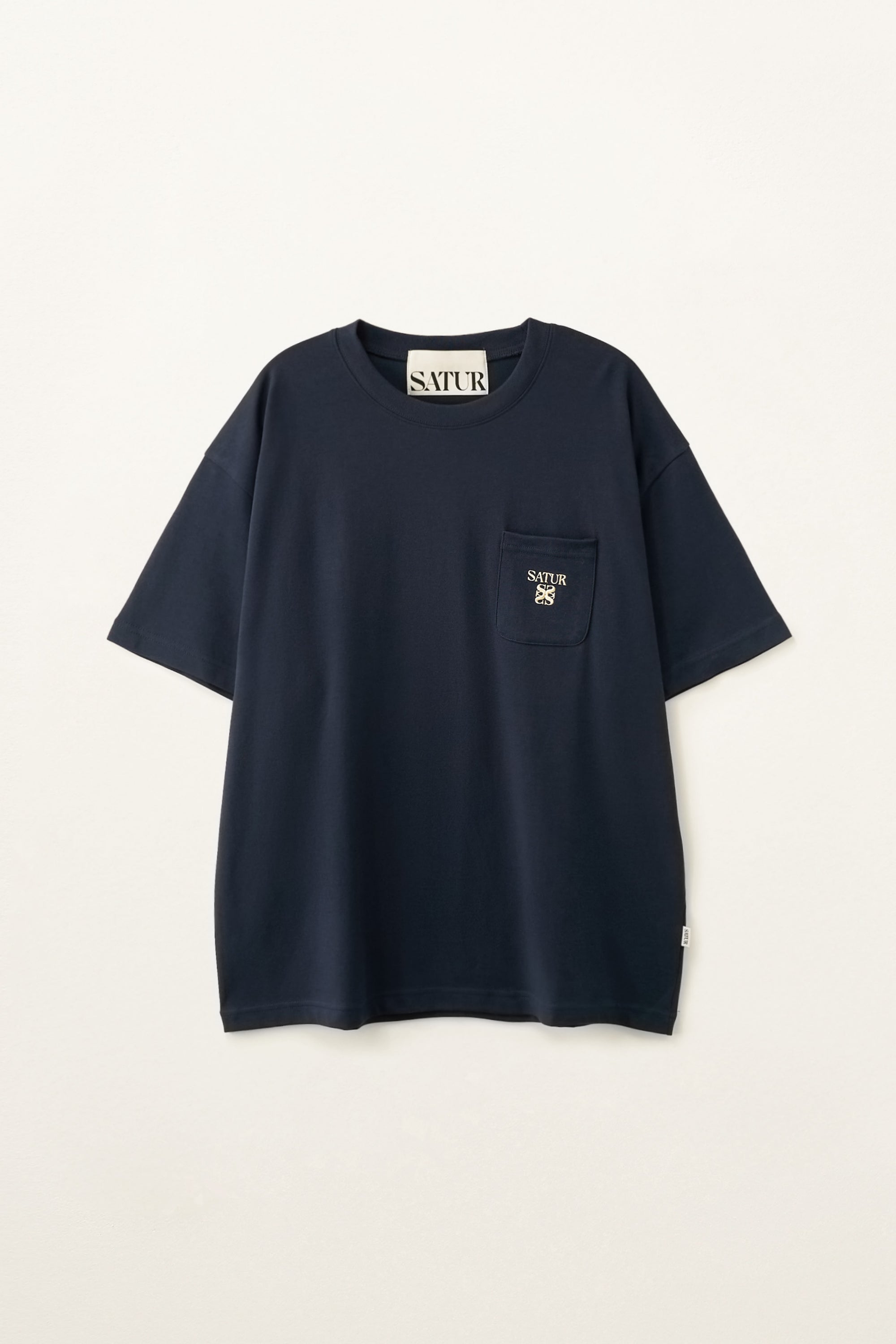 (U) Apero Logo Oversize Tee Navy