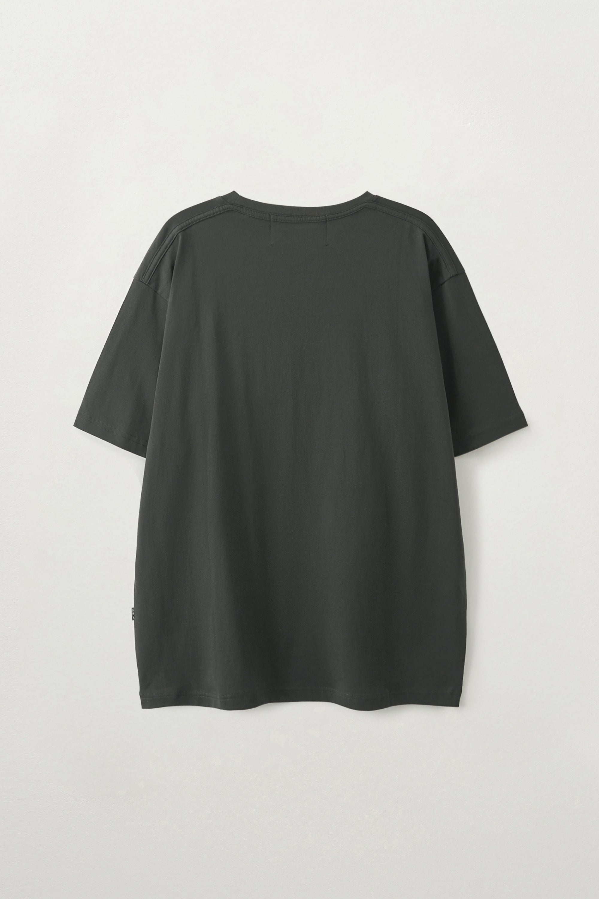 (U) New Sun Retro Half Tshirt Charcoal