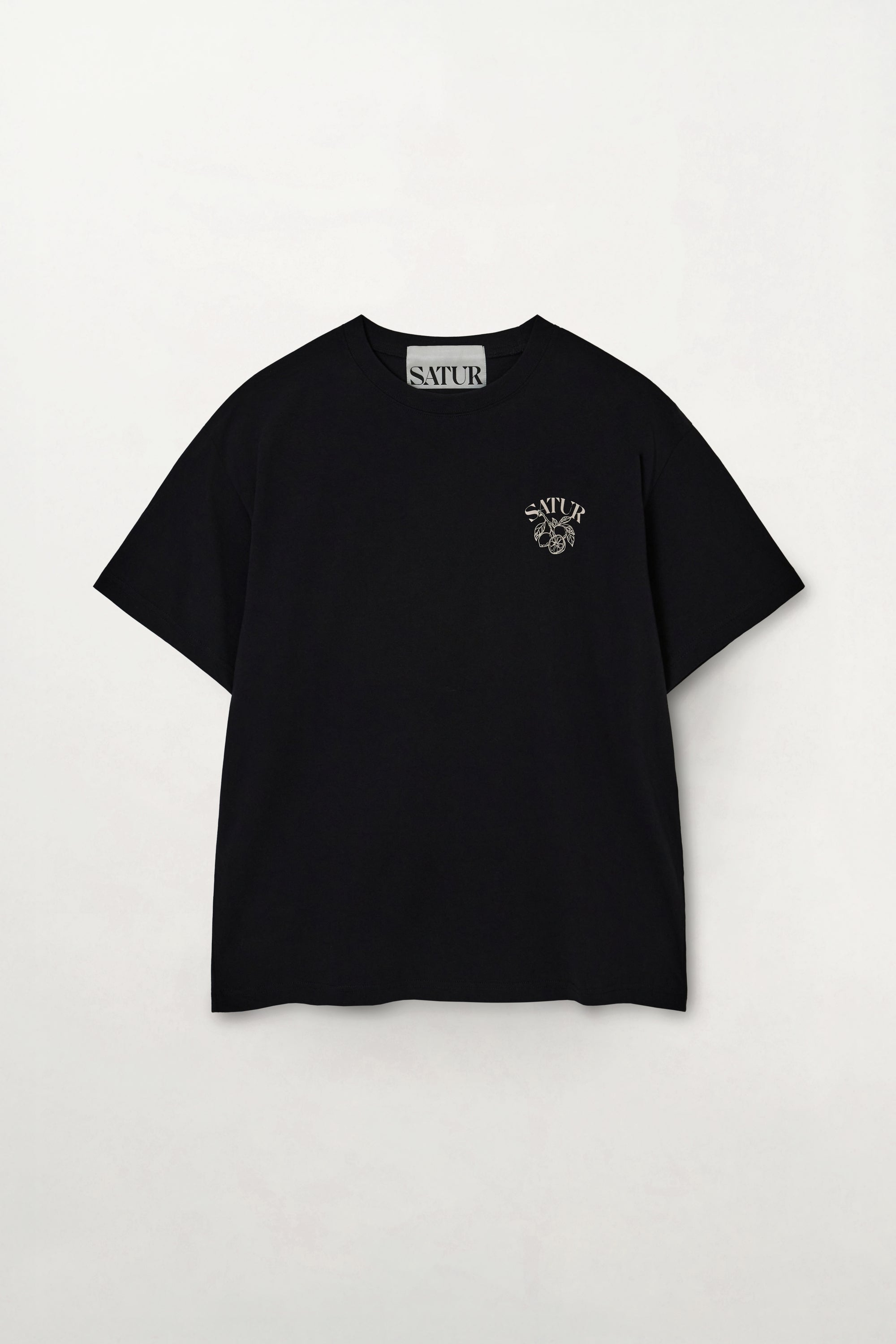 (U) Citron Back Logo Tee Black