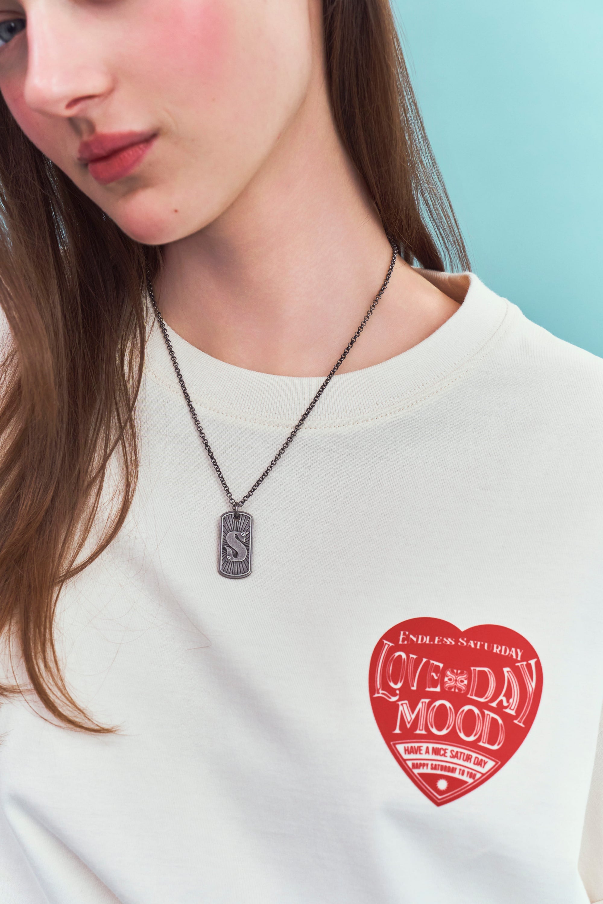 (U) Saturday Retro Mood Tee Cream