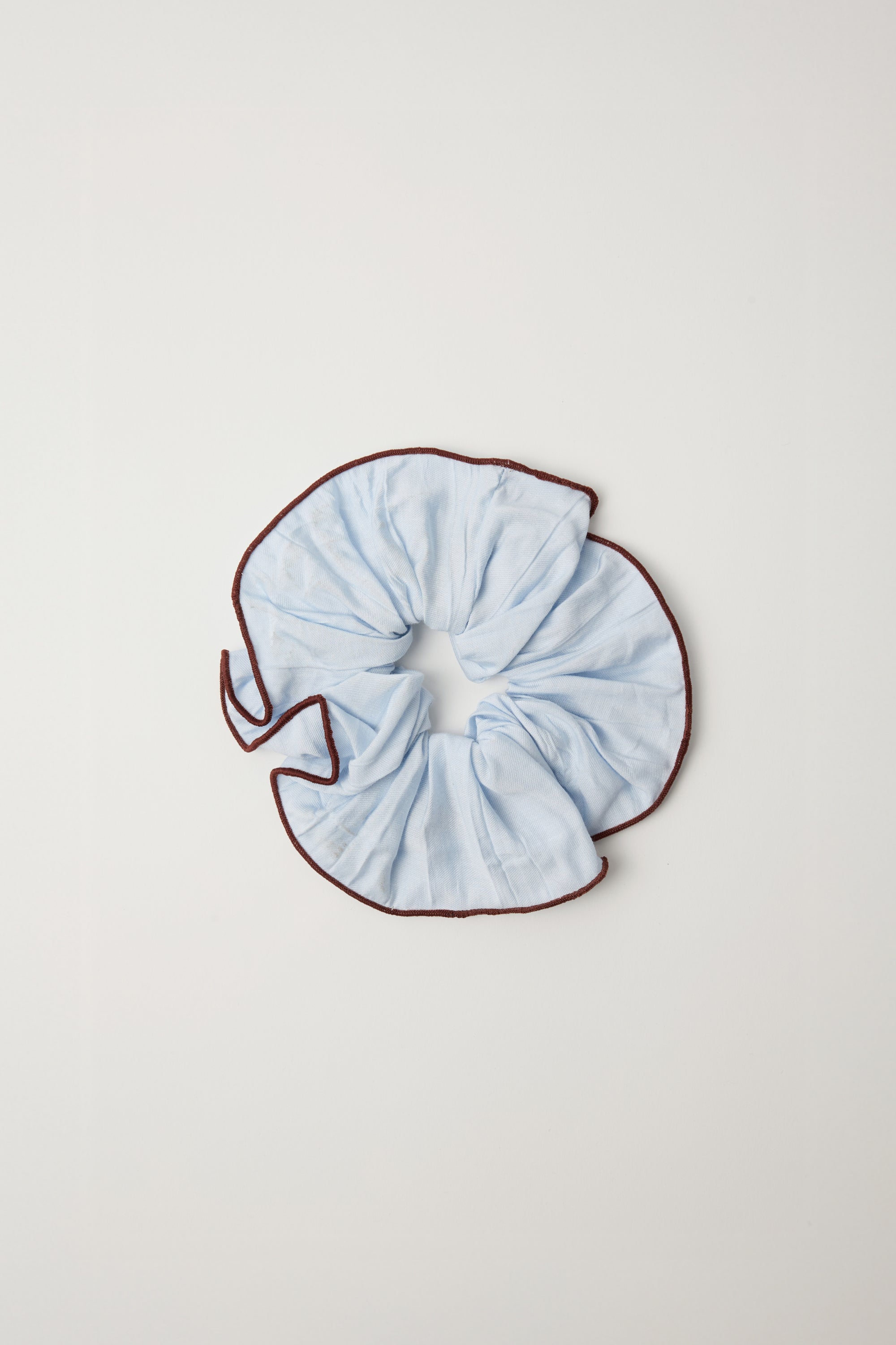 (W) Wrinkle Block Scrunch Sky Blue