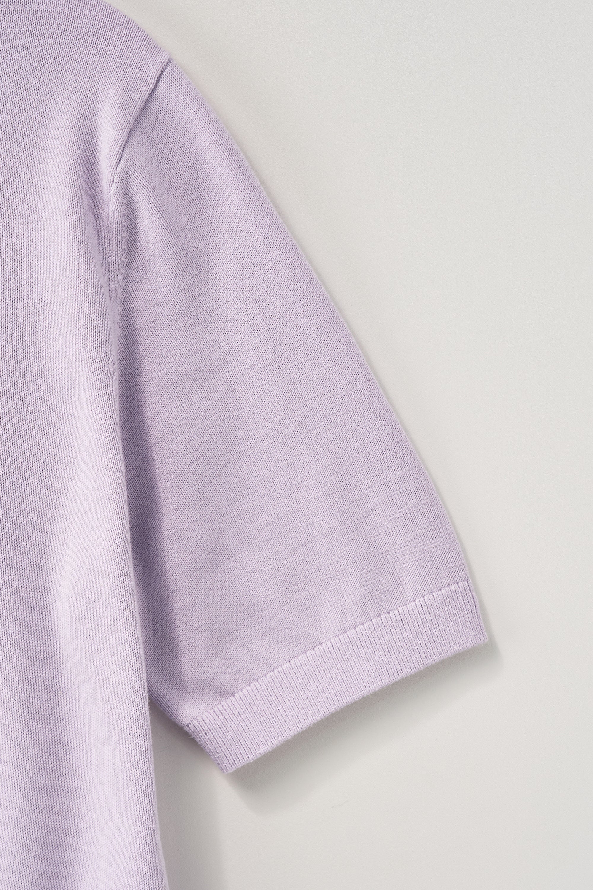 (W) Loren Crew Neck Fine Knit Lavender