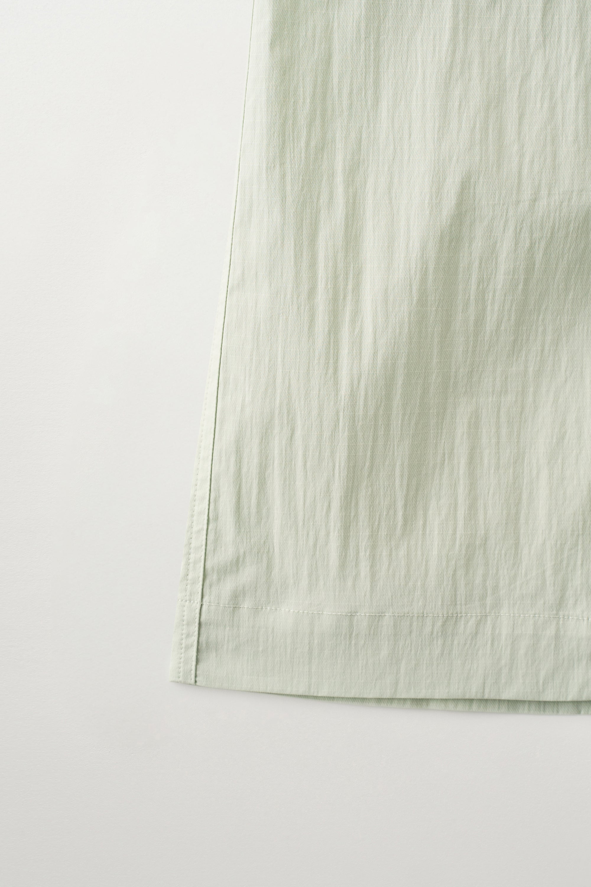 (W) Parachute Long Skirt Mint