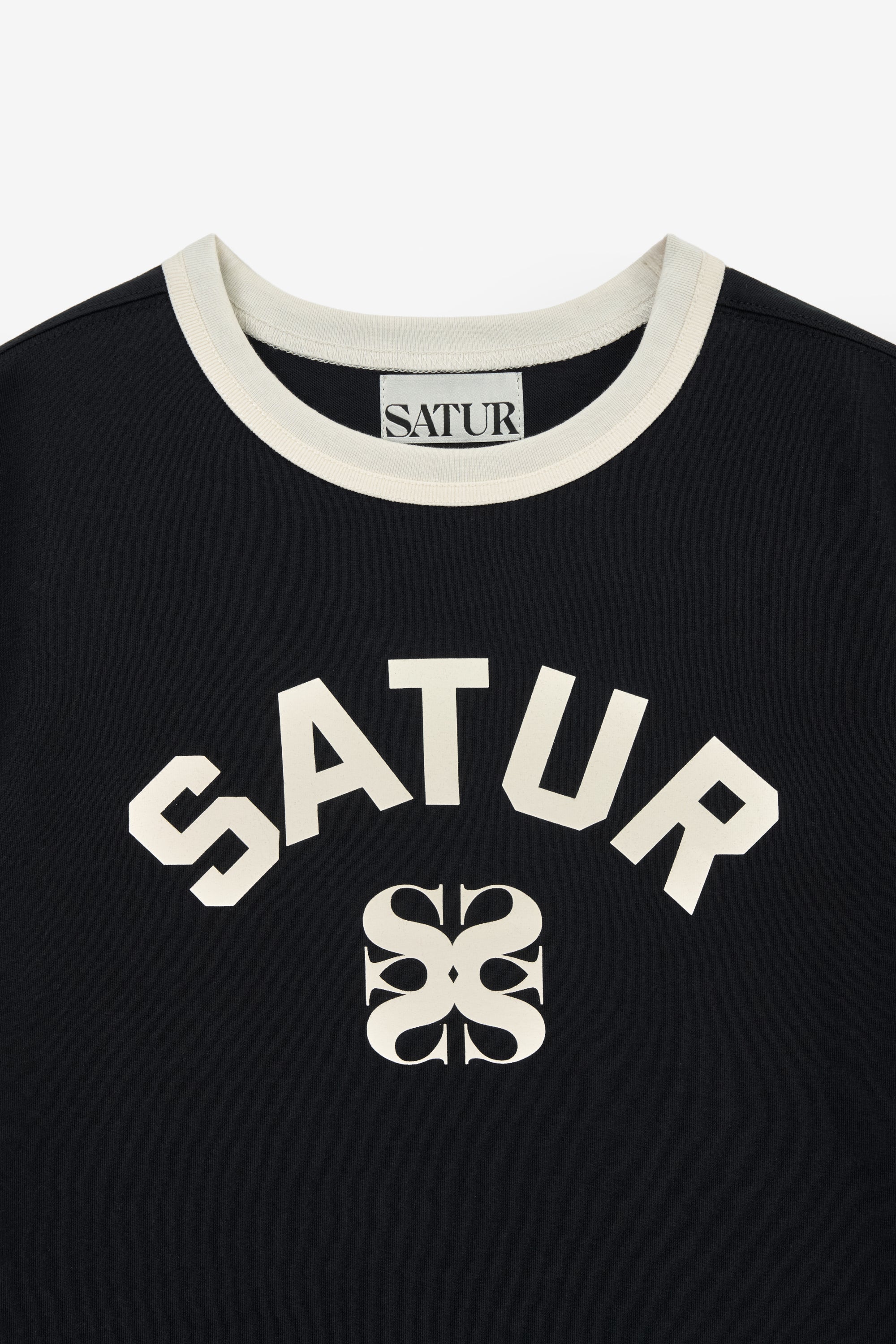 (W) Satur Arch Logo Tee Black