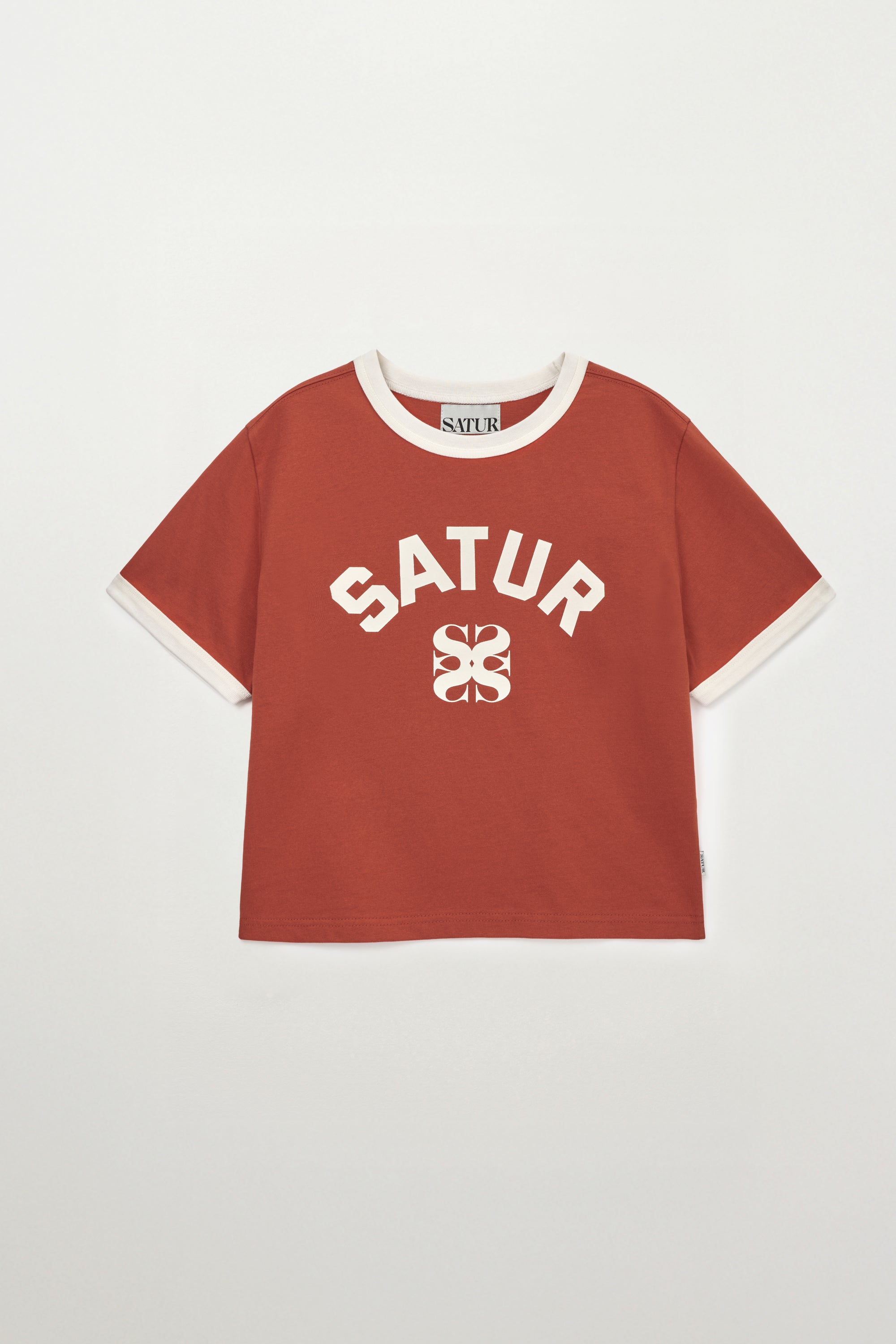 (W) Satur Arch Logo Tee Red
