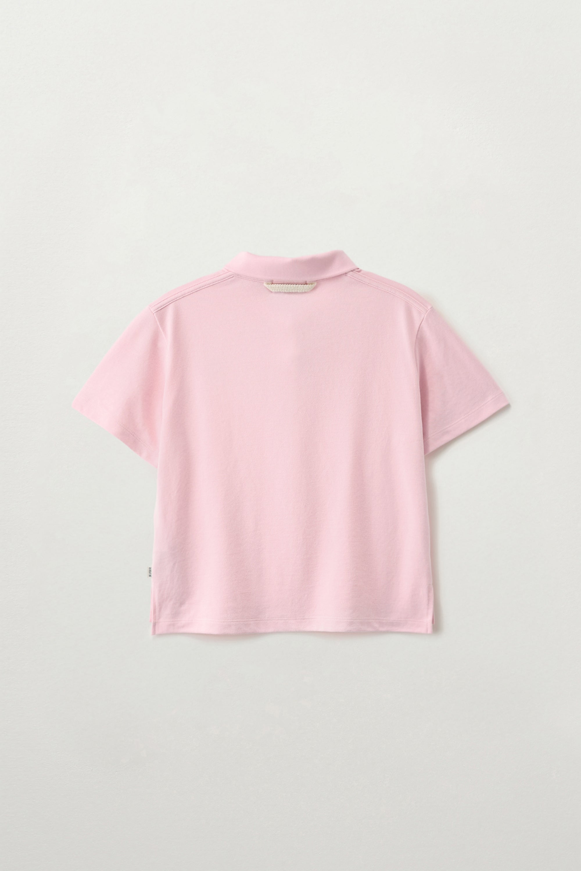 (W) Loren Pique Polo Tshirt Pink