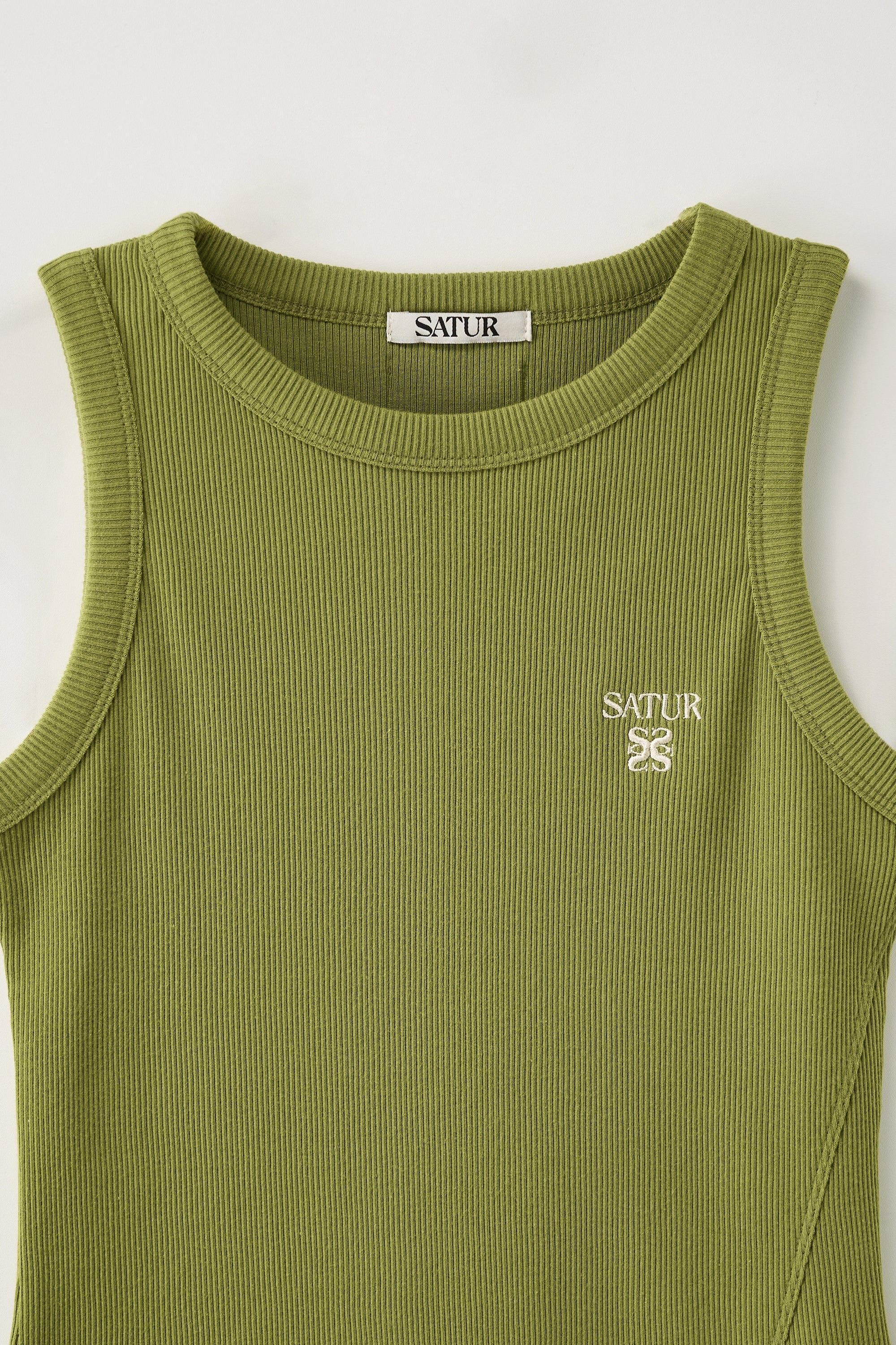 (W) Dublin Sleeveless Olive Green