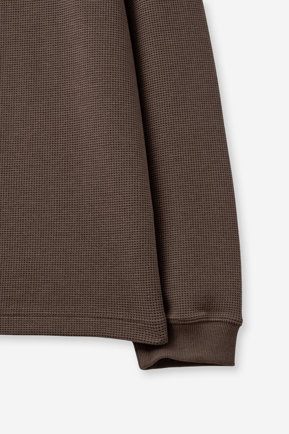 (U) Waffle Henley Long Sleeve