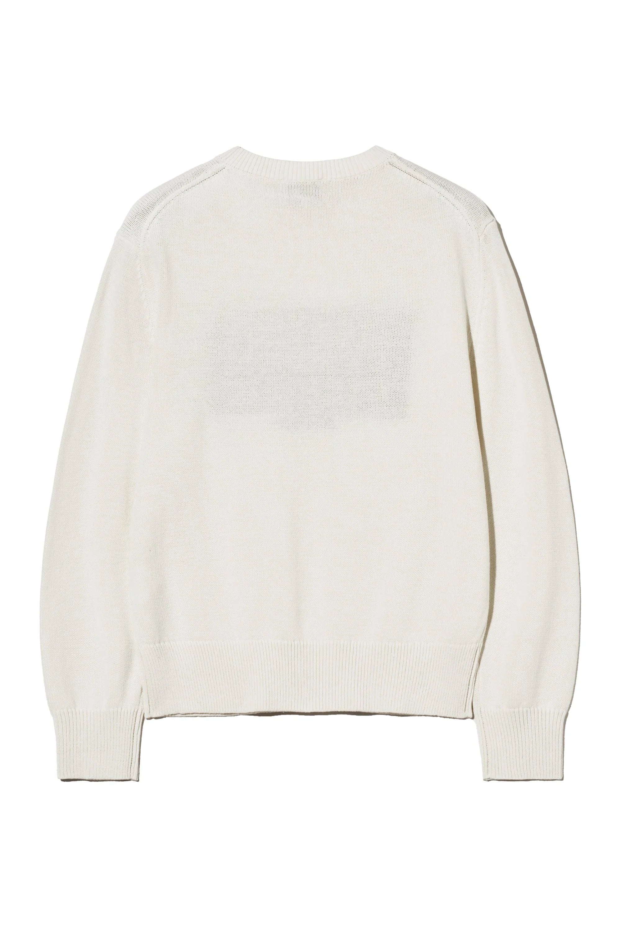 Classic Logo Knit Pullover Ivory