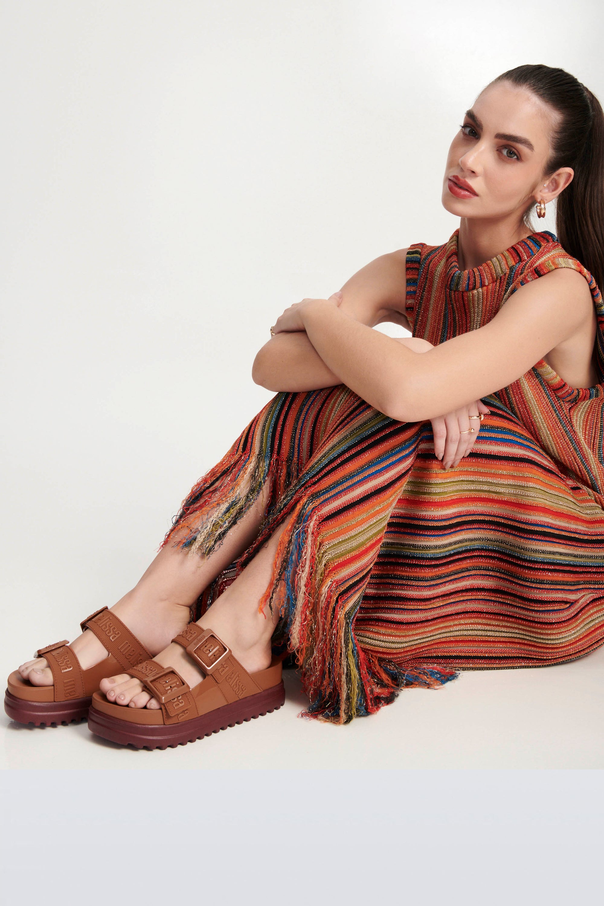 MELISSA COZY M LOVER PLATFORM AD รองเท้าแตะ