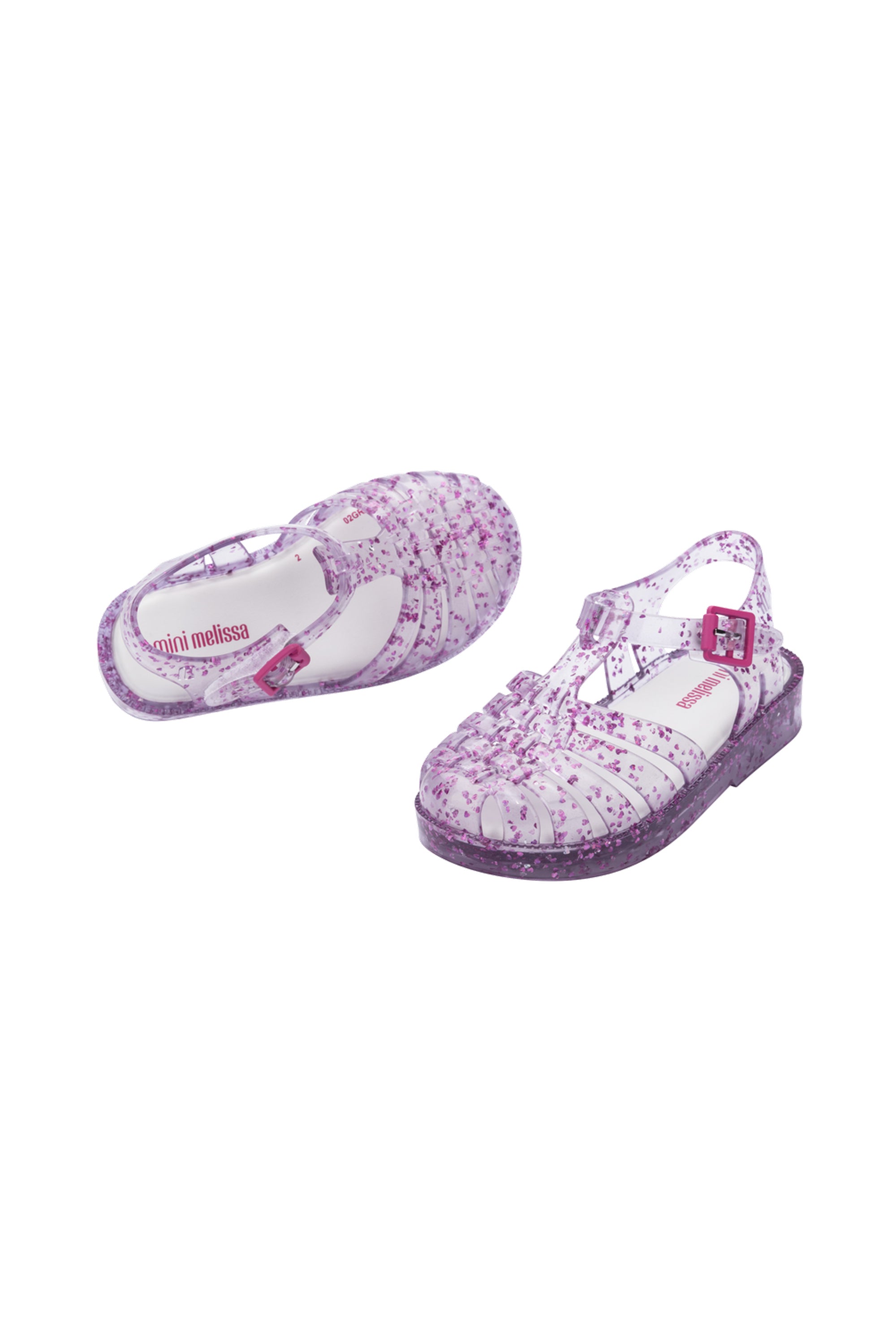 MINI MELISSA POSSESSION SHINY ELEMENTS II BB รองเท้ารัดส้น