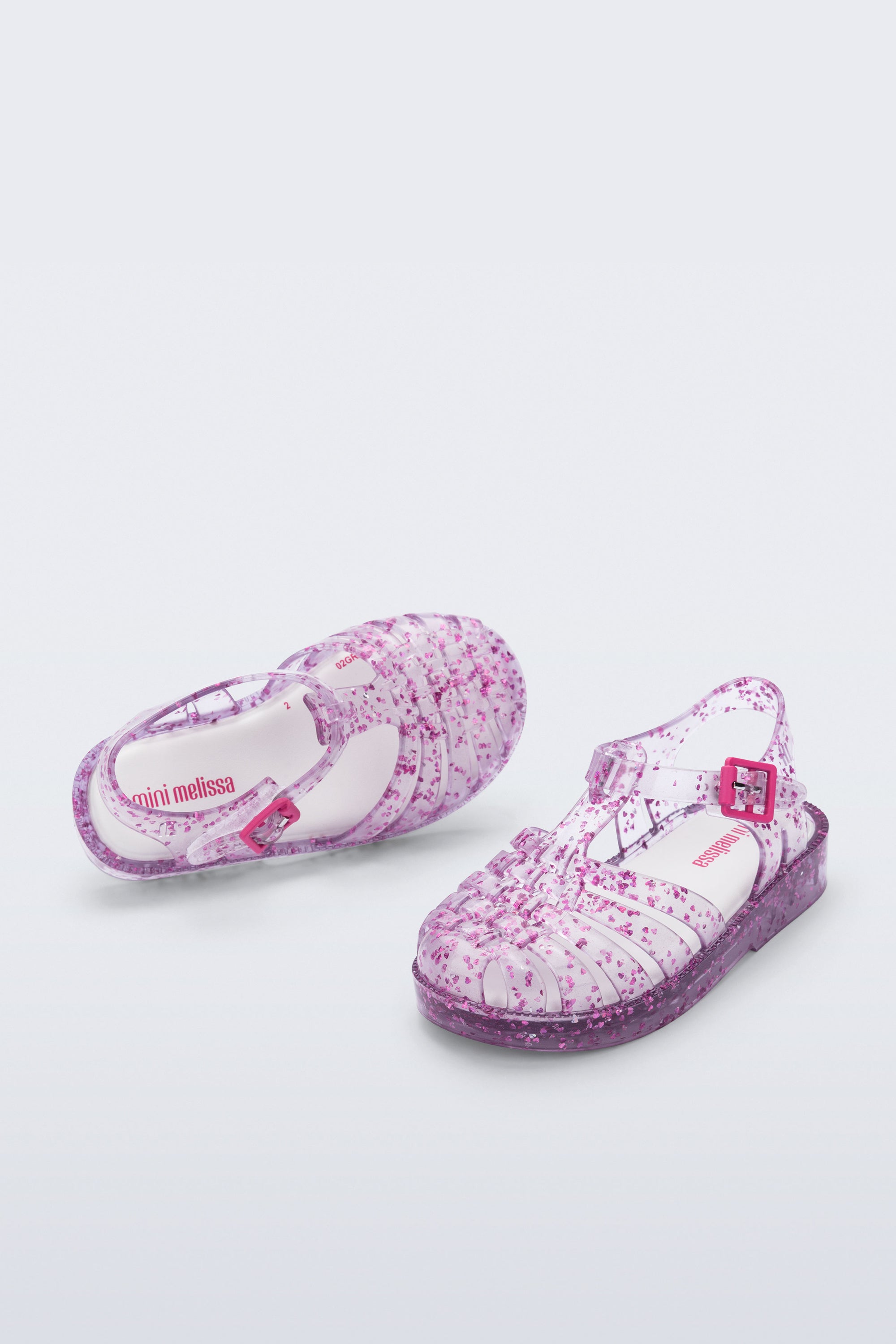 MINI MELISSA POSSESSION SHINY ELEMENTS II BB รองเท้ารัดส้น