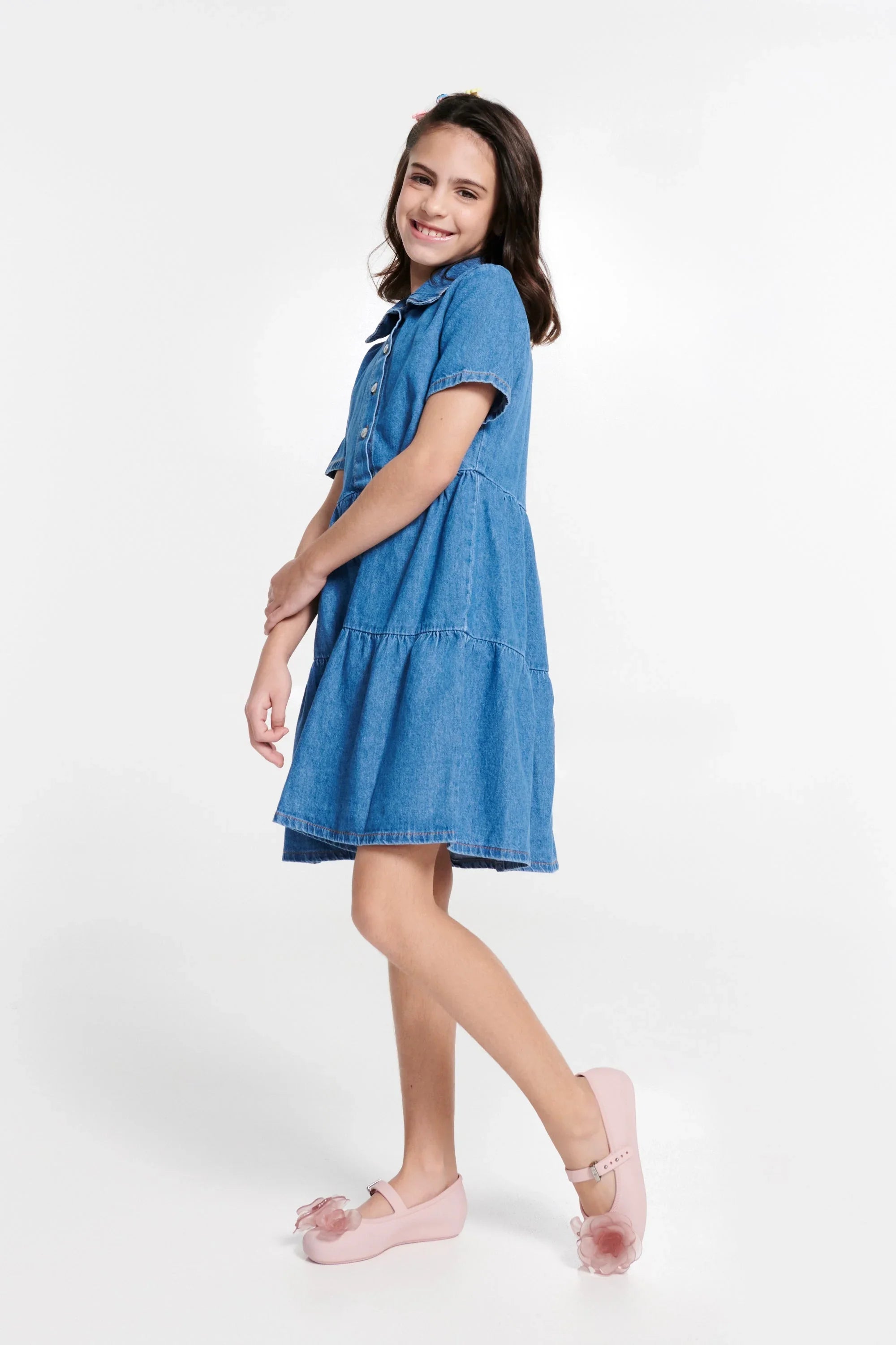 MINI MELISSA SOFT BALLERINA PETALS INF