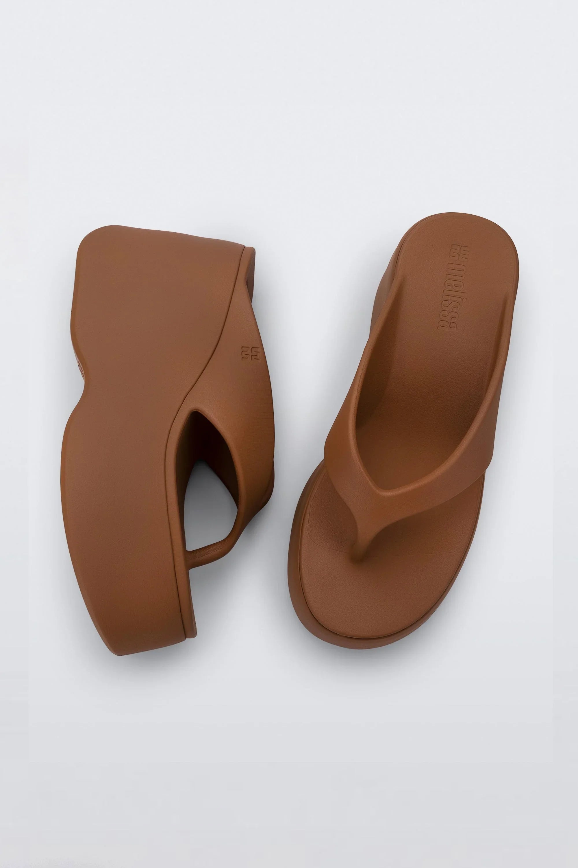 MELISSA FREE THONG WEDGE AD