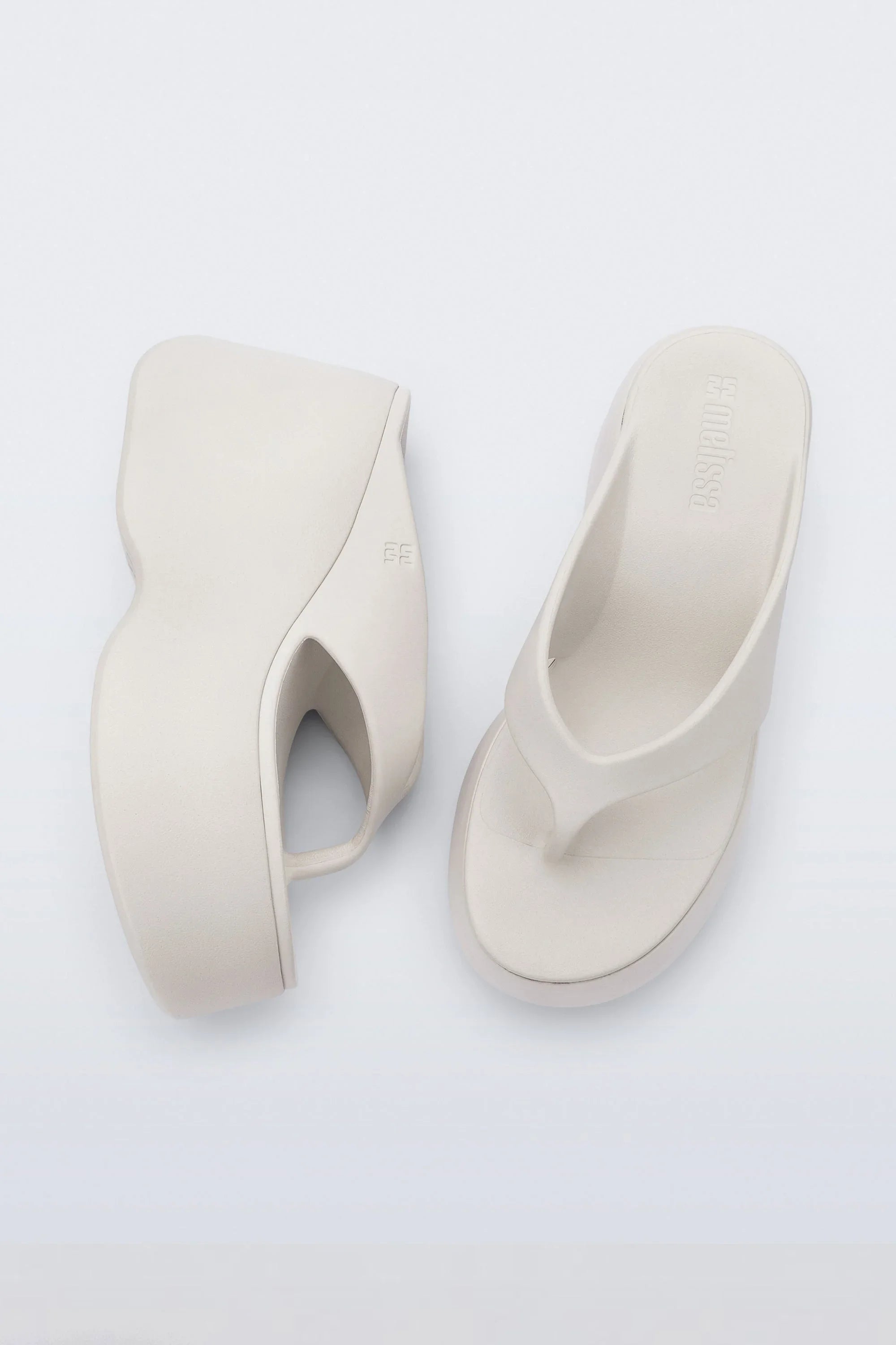 MELISSA FREE THONG WEDGE AD