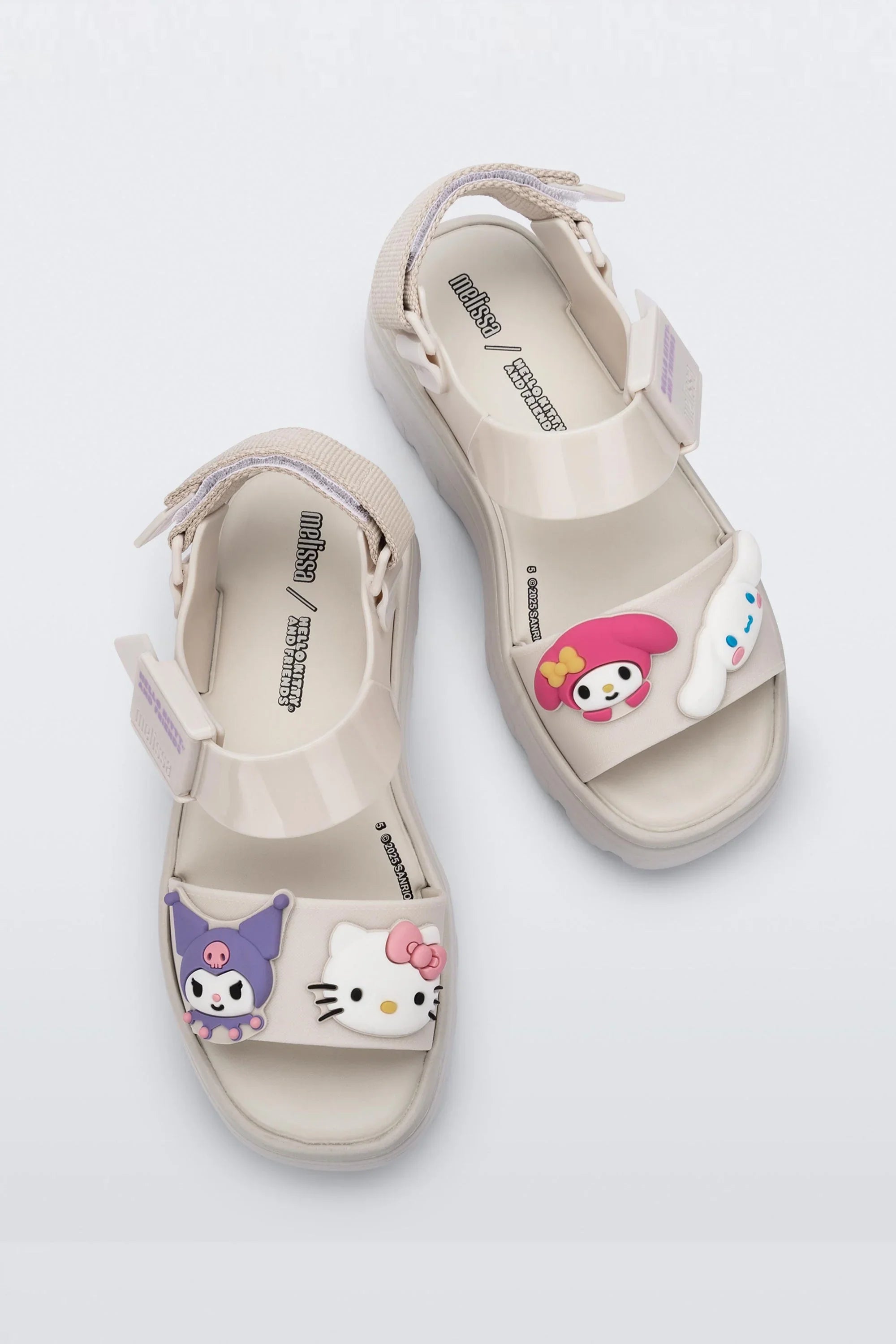 MELISSA KICK OFF SANDAL + HELLO KITTY AD