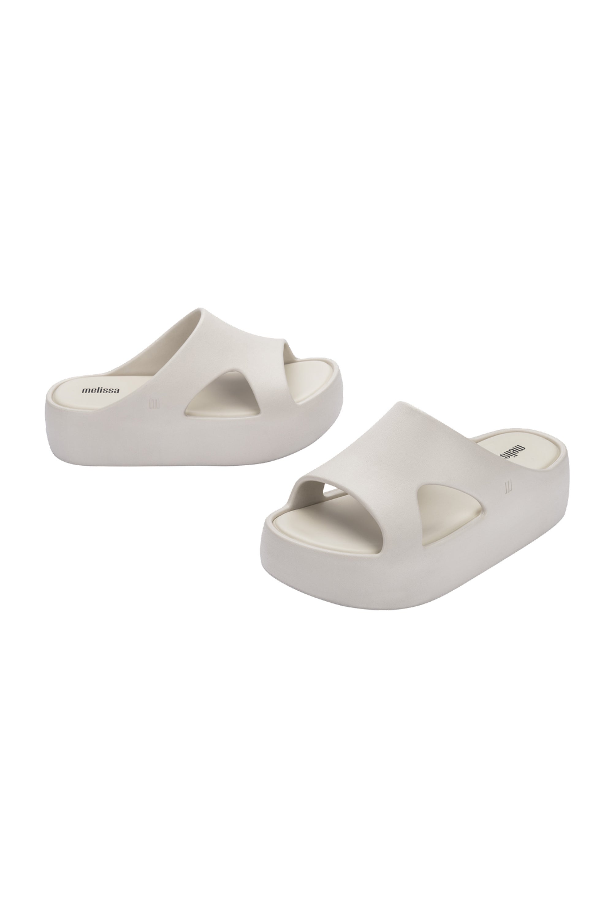 MELISSA FREE CUT OUT PLATFORM AD รองเท้าแตะแบบสวมทรงตึก