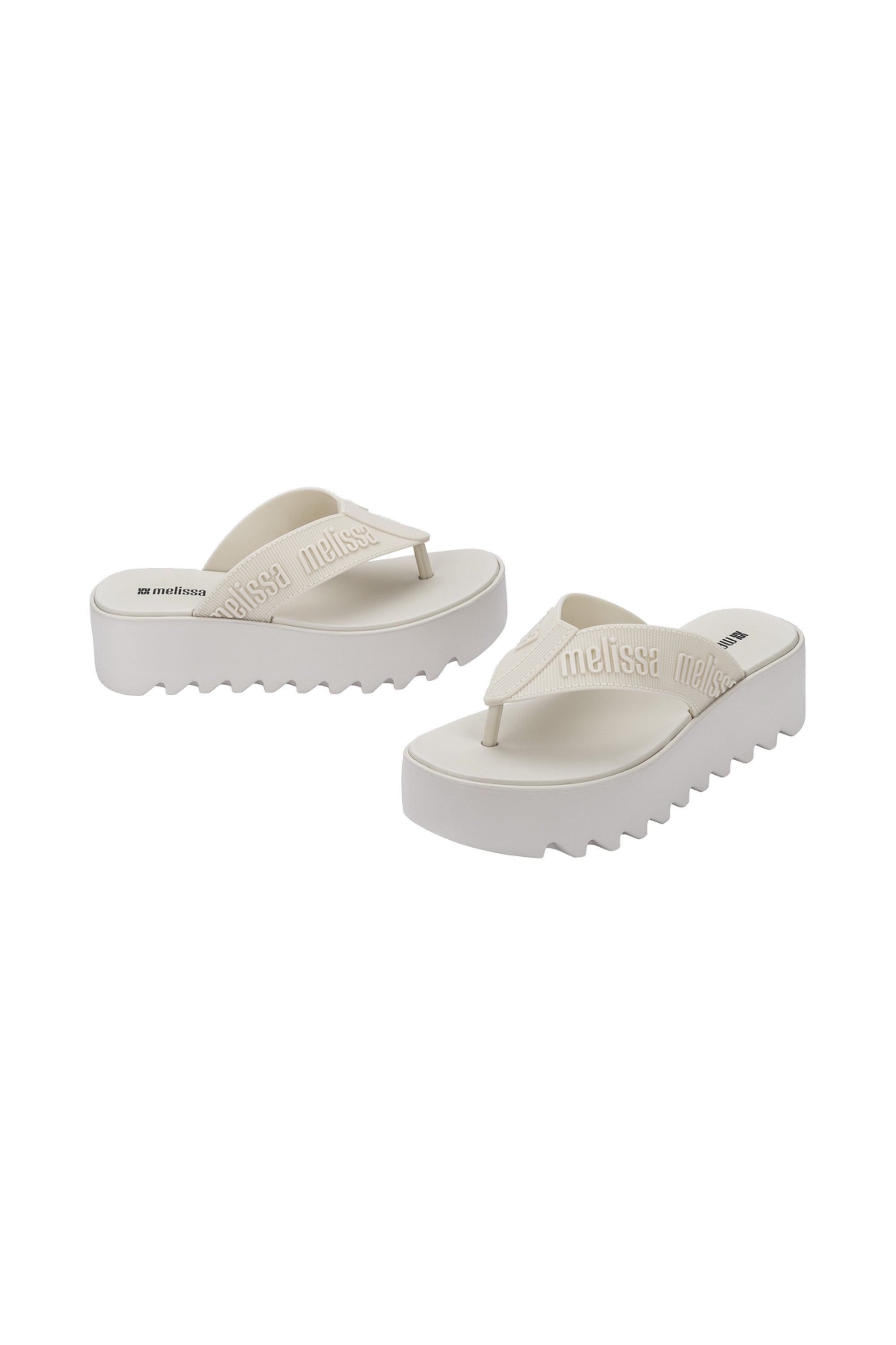 MELISSA M LOVER THONG PLATFORM AD รองเท้าแตะ