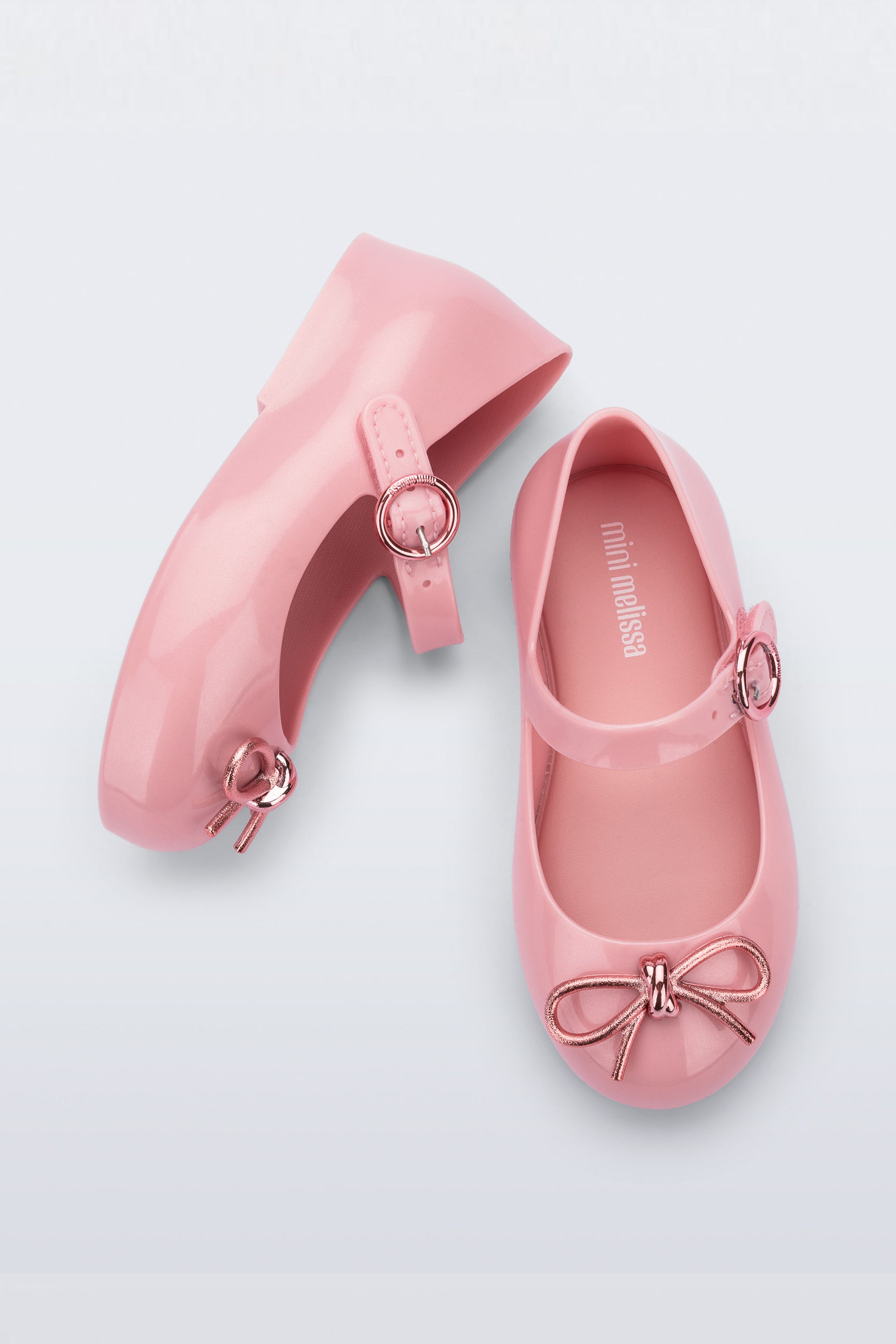 MINI MELISSA SWEET LOVE CHROME BB รองเท้าบัลเล่ต์