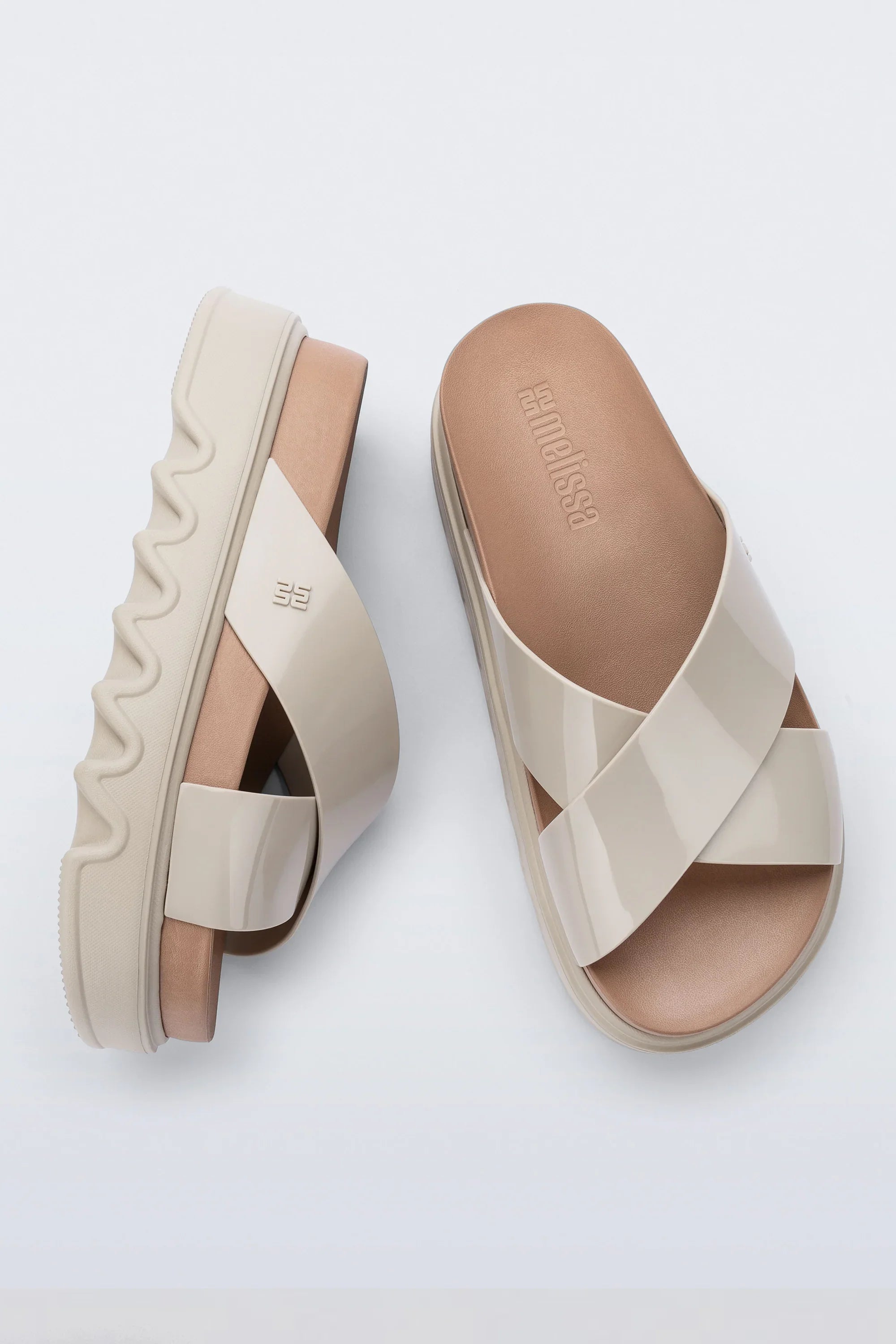 MELISSA COZY CROSS PLATFORM AD รองเท้าแตะ