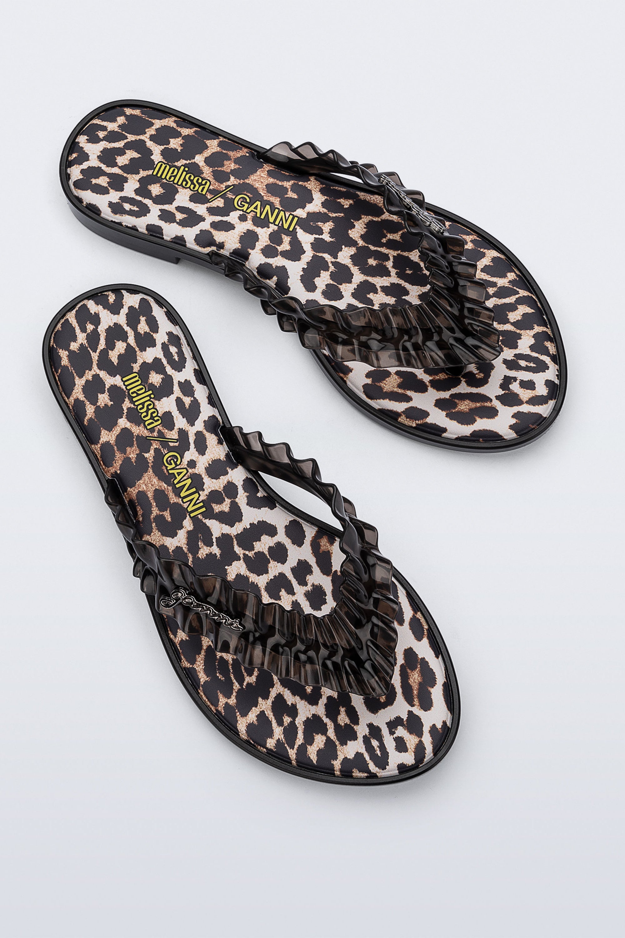 MELISSA FLIP FLOP SLIM + GANNI AD