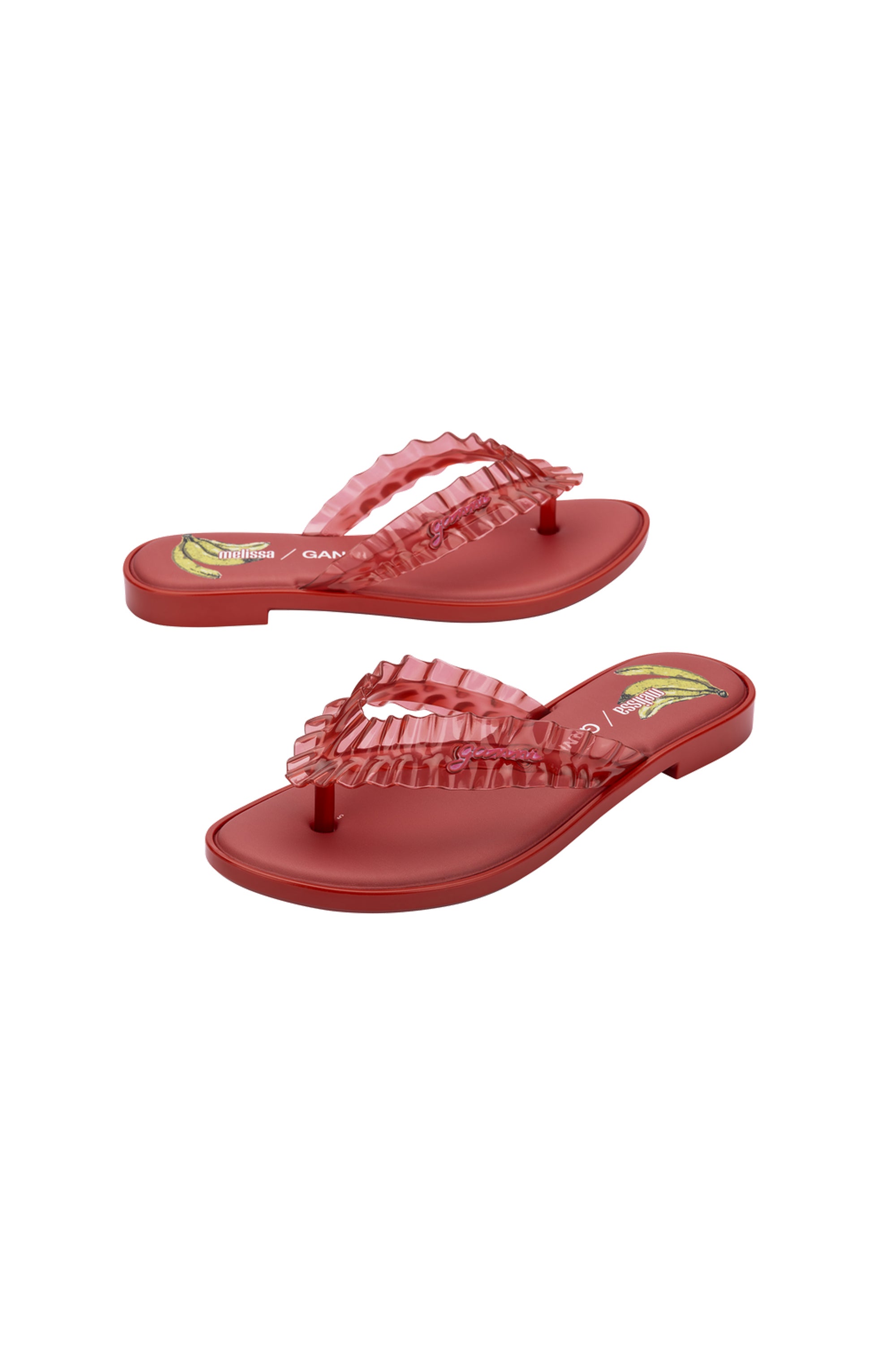 MELISSA FLIP FLOP SLIM + GANNI AD รองเท้าแตะ