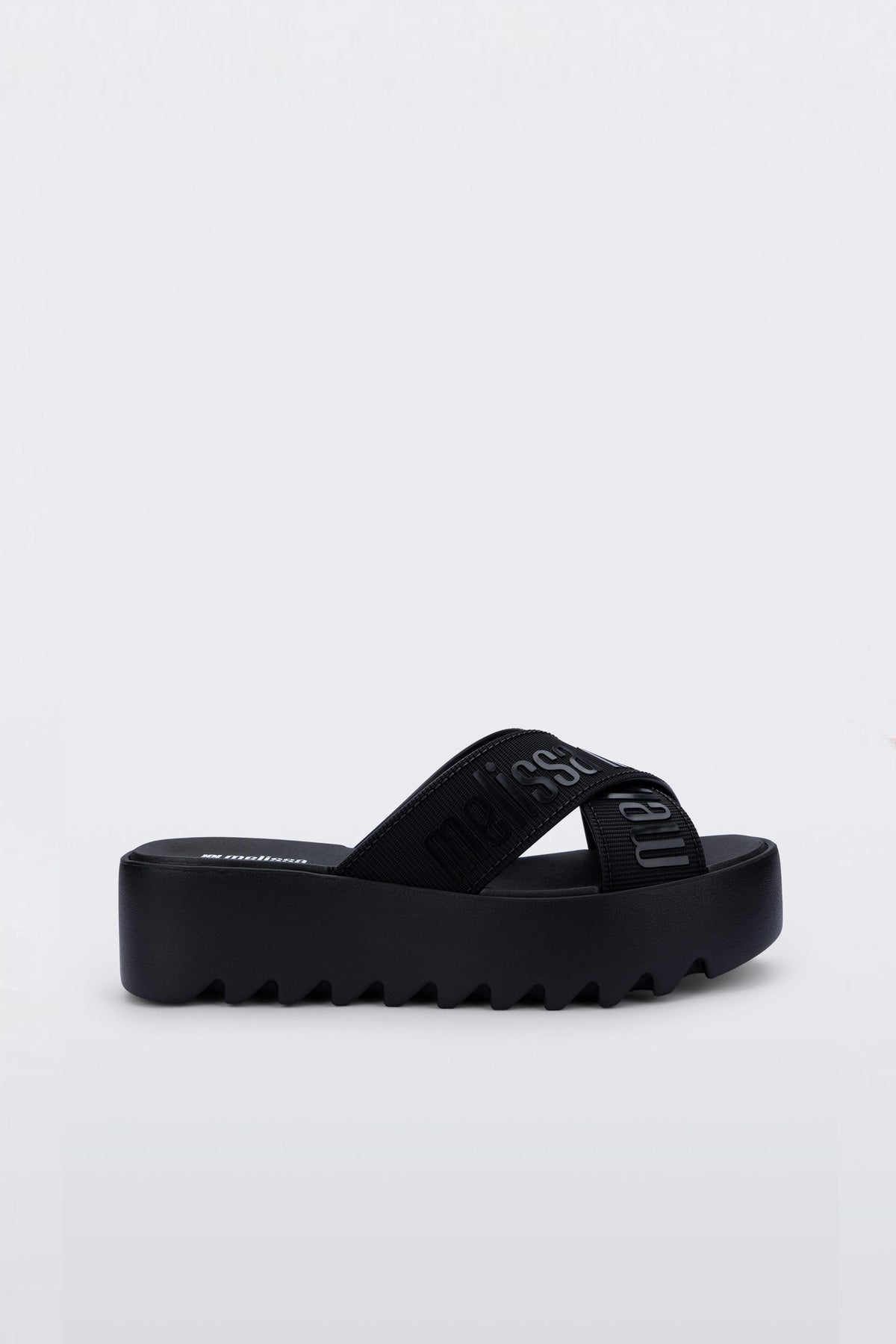 MELISSA M LOVER CROSS STRAP PLATFORM AD รองเท้าแตะ