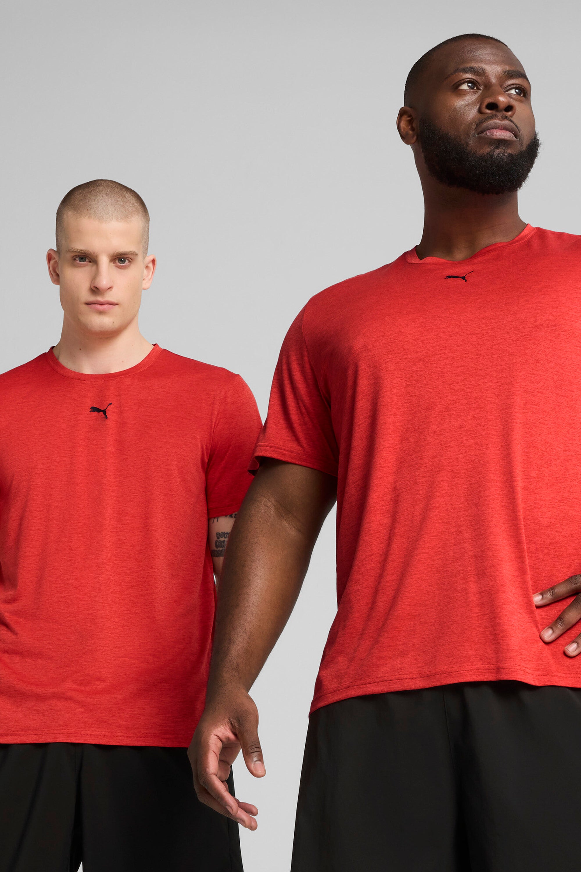 ESSENTIALS HEATHER CAT Tee