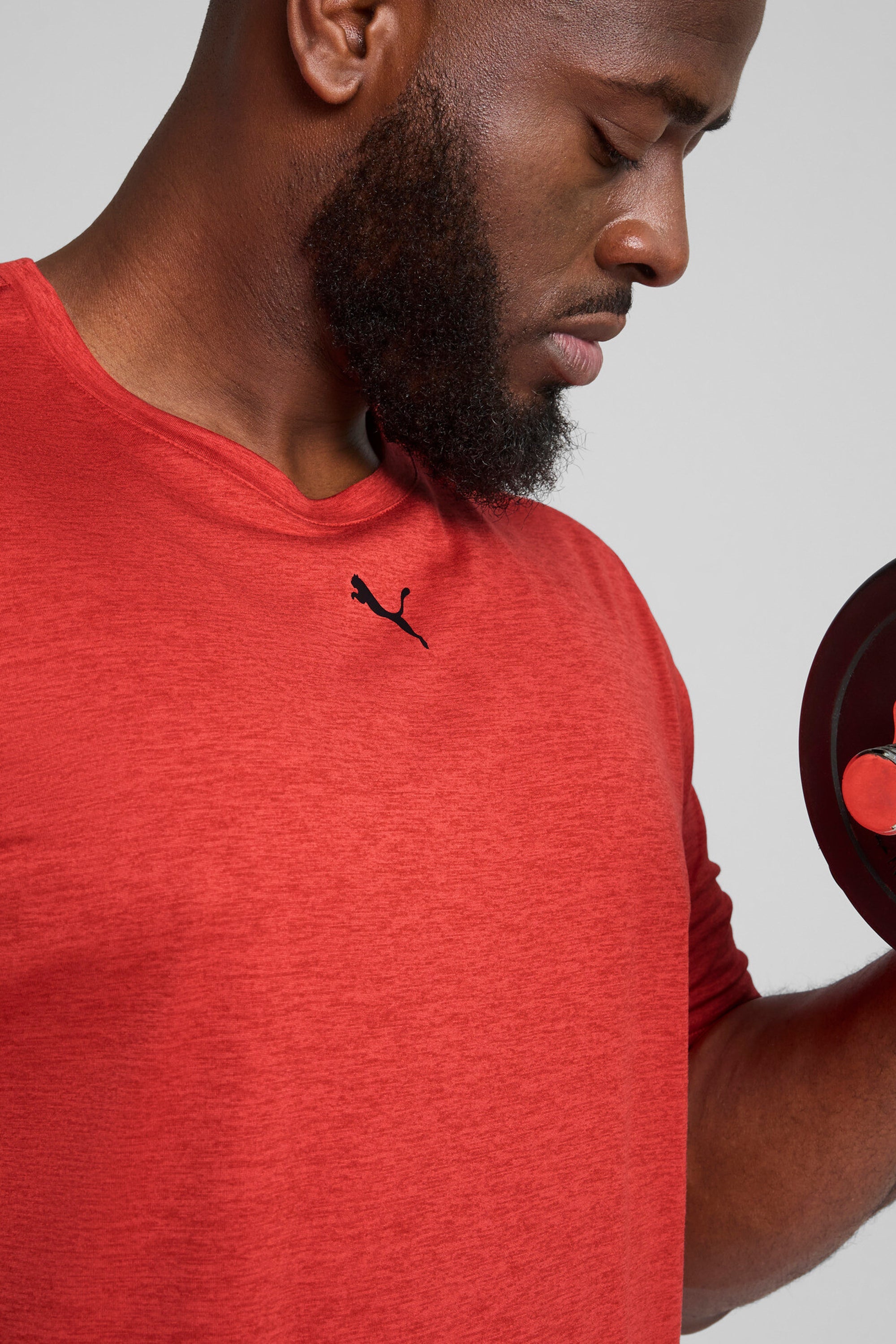 ESSENTIALS HEATHER CAT Tee