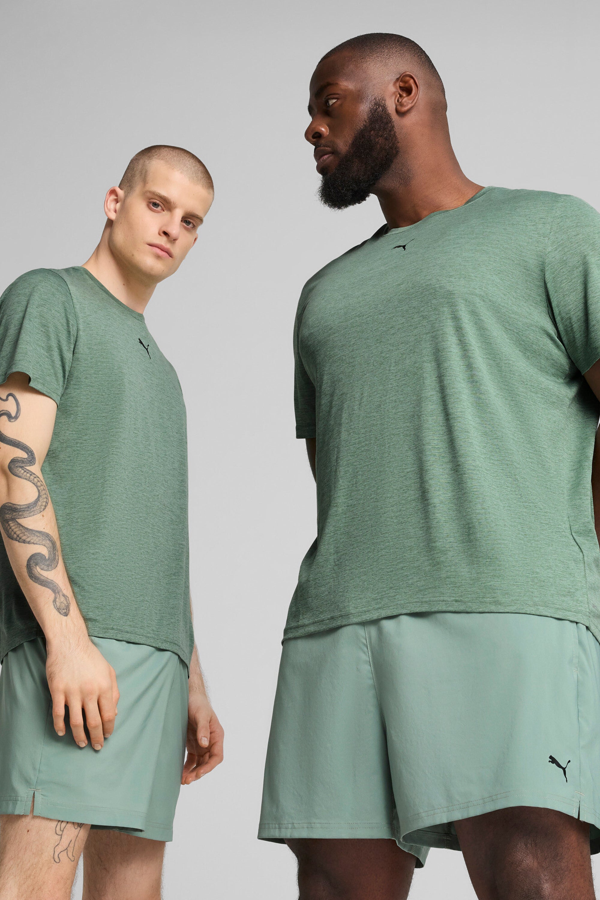 ESSENTIALS HEATHER CAT Tee