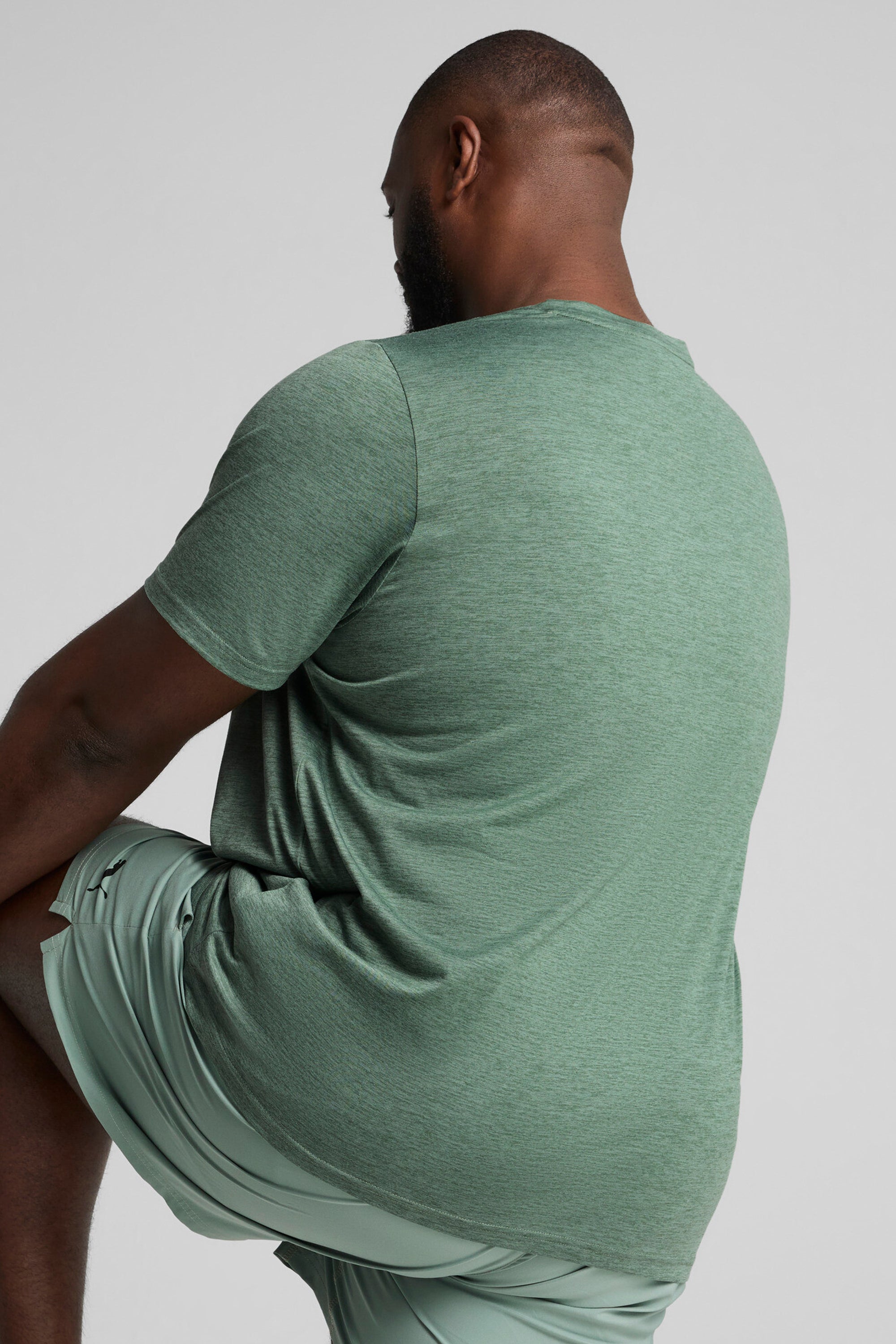 ESSENTIALS HEATHER CAT Tee