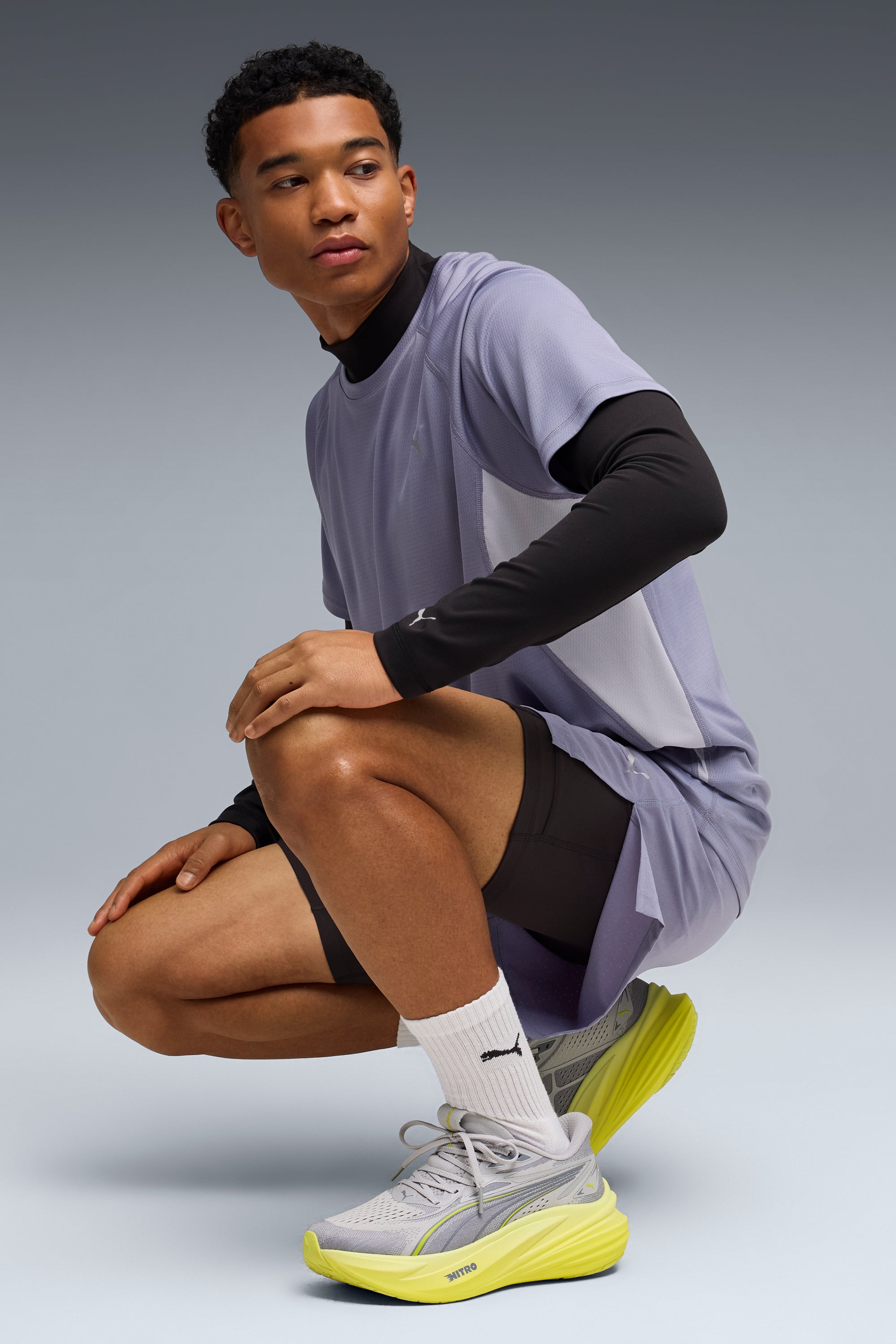M RUN VELOCITY TEE