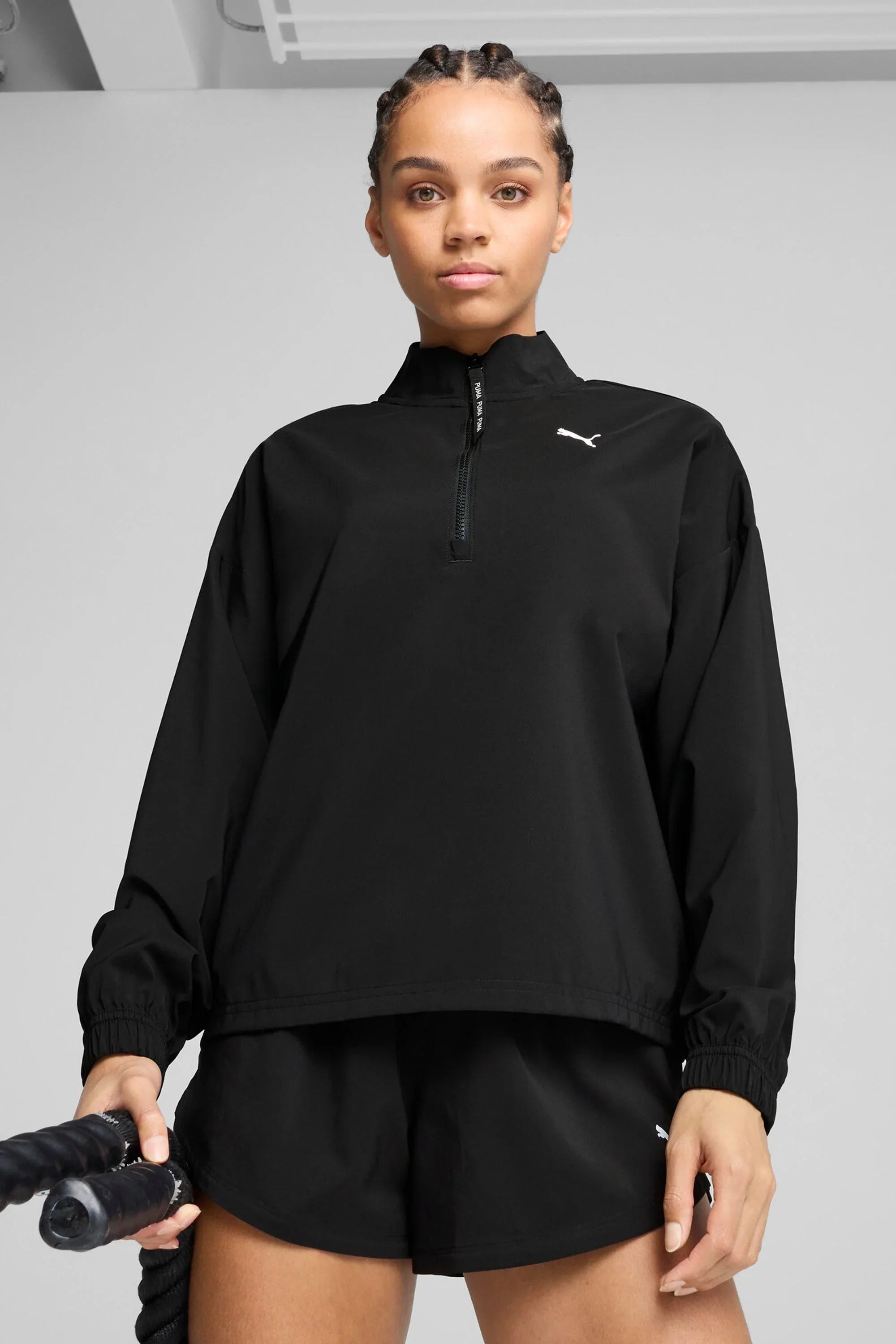 W PUMA STRONG WOVEN JACKET