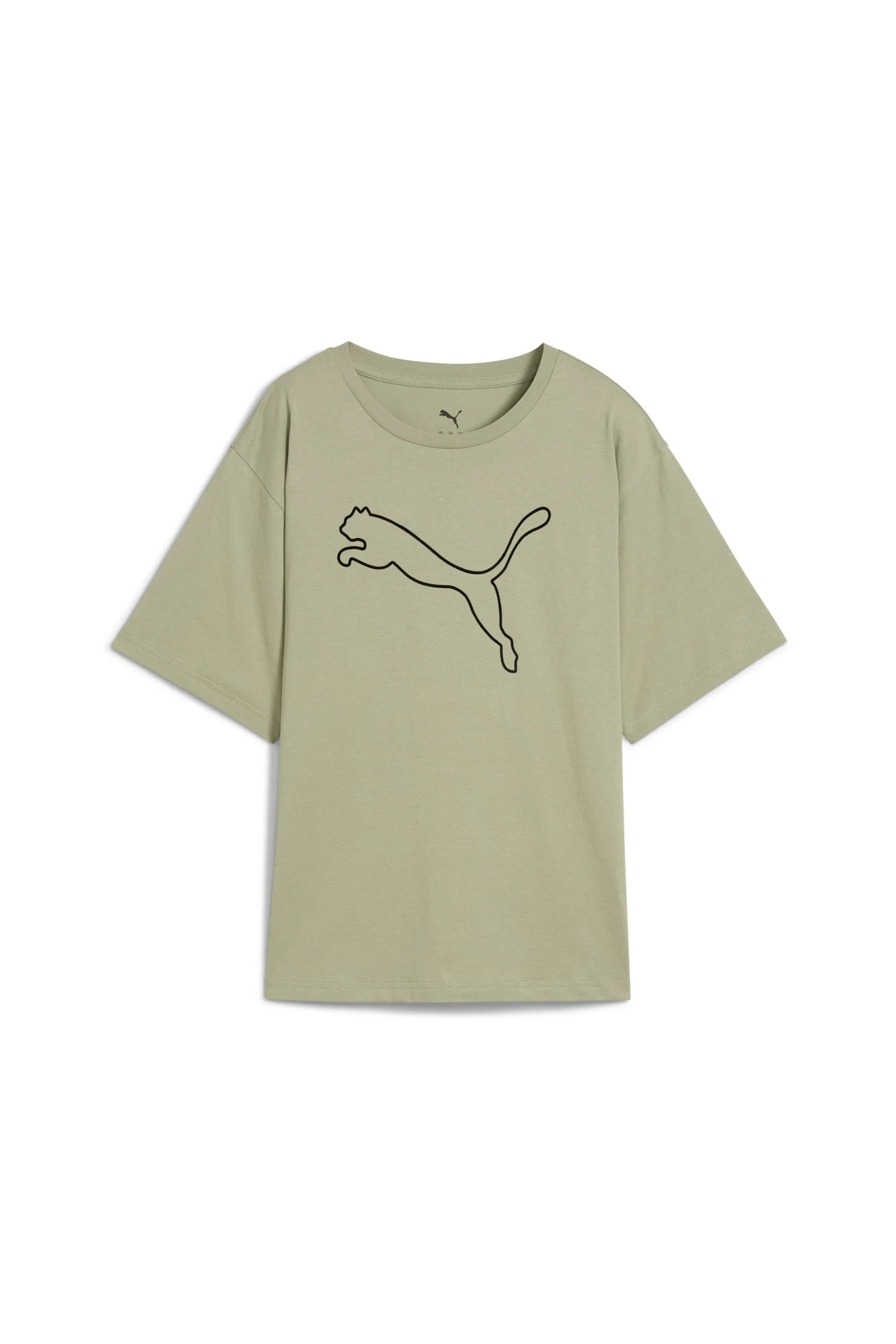 HER Relaxed Graphic Tee Lux Army