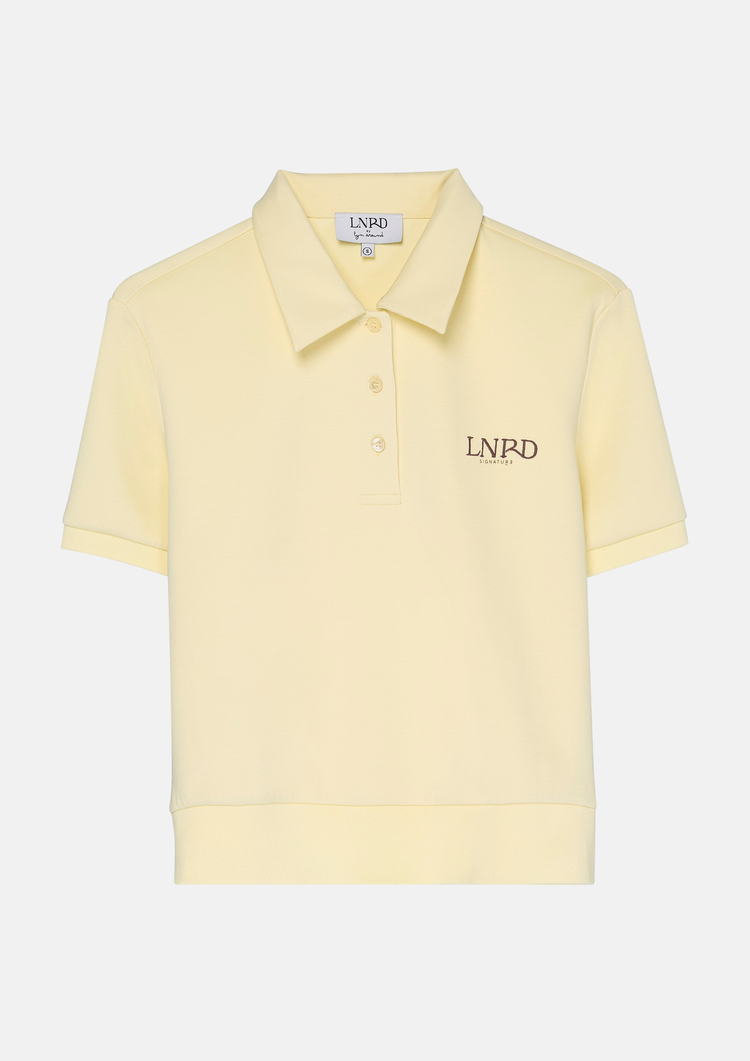 เสื้อโปโลแขนสั้นปักโลโก้ คอลเลกชัน LNRD Signature