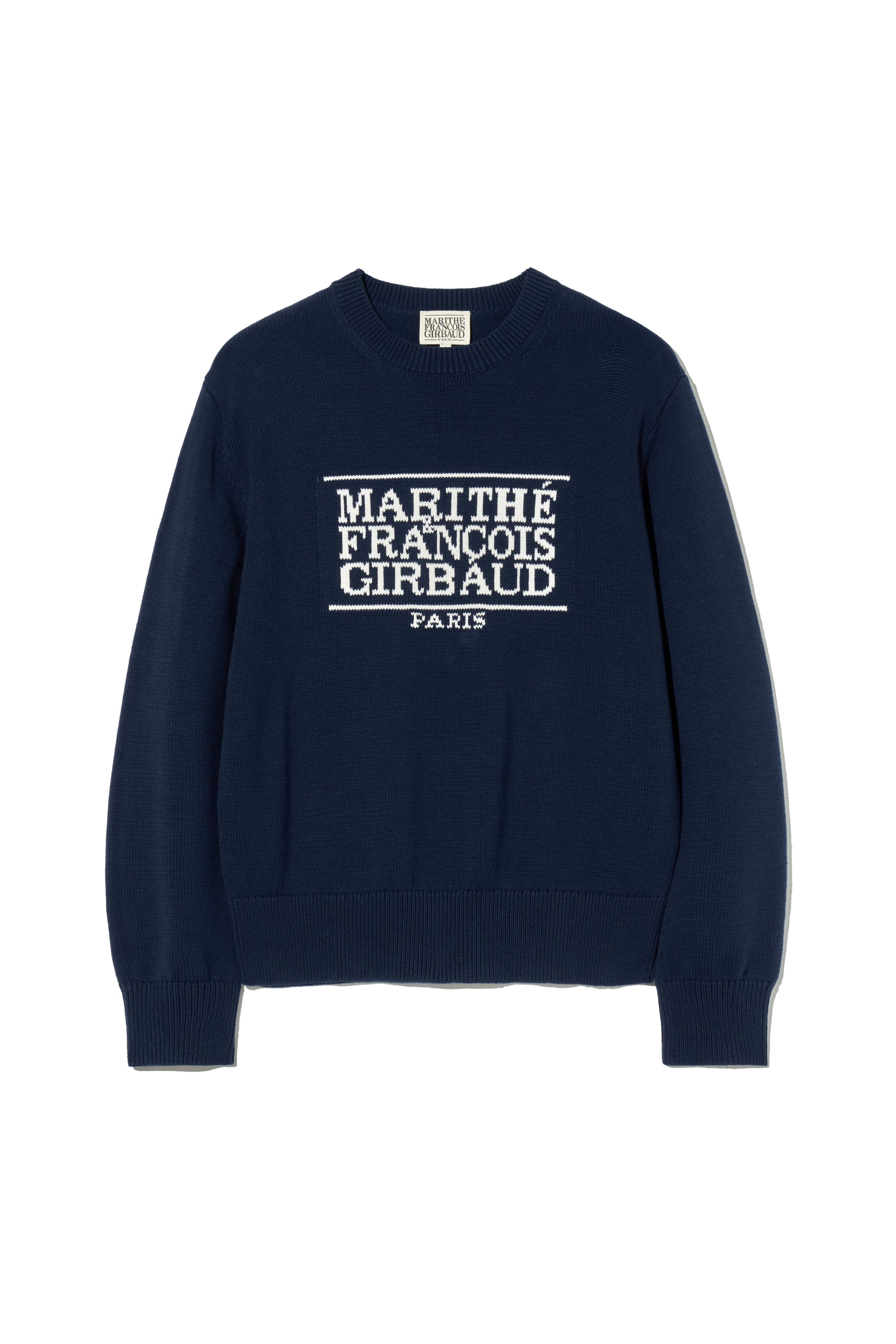 Classic Logo Knit Pullover Navy