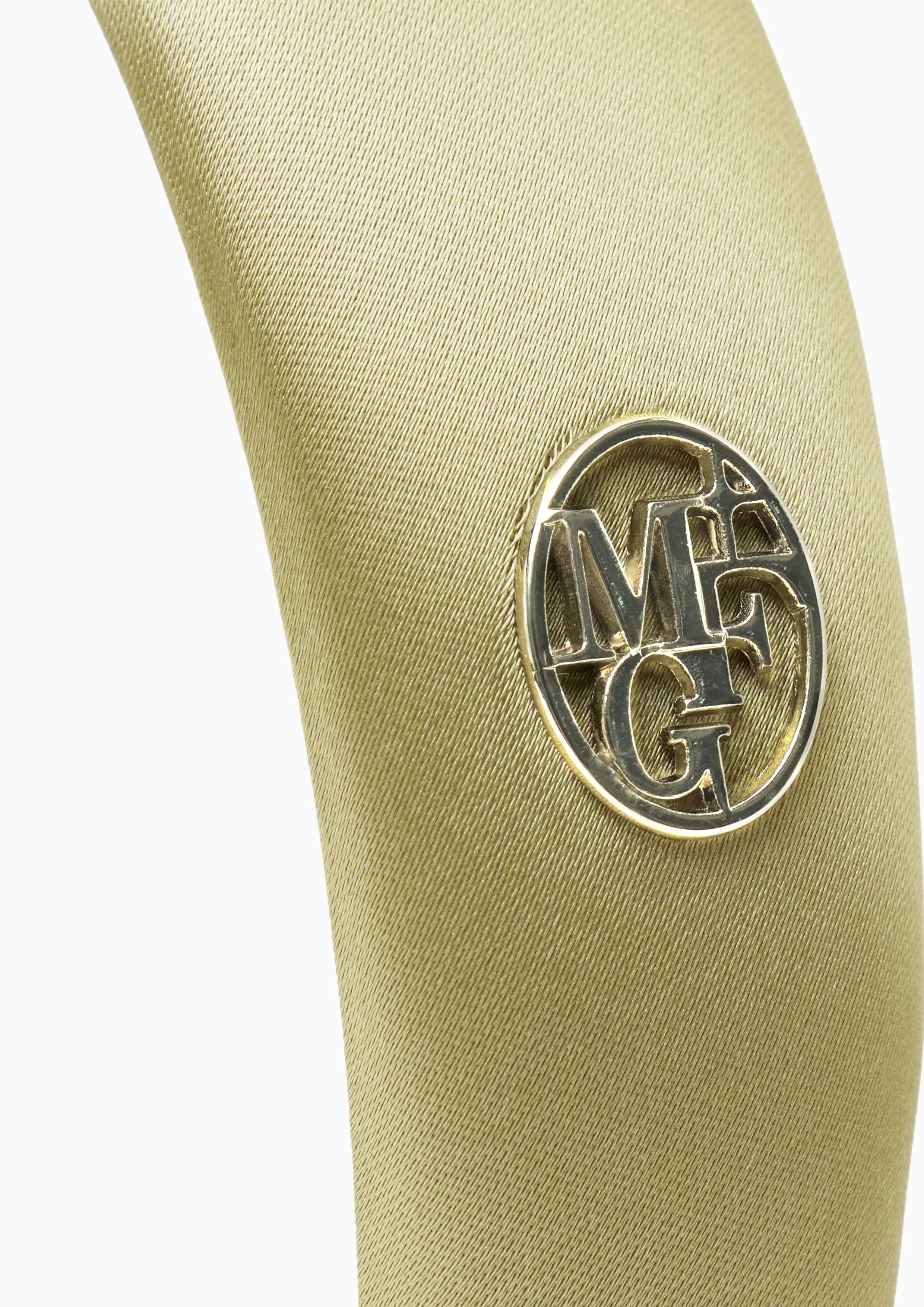 Circle Logo Satin Hair Band Light Mint