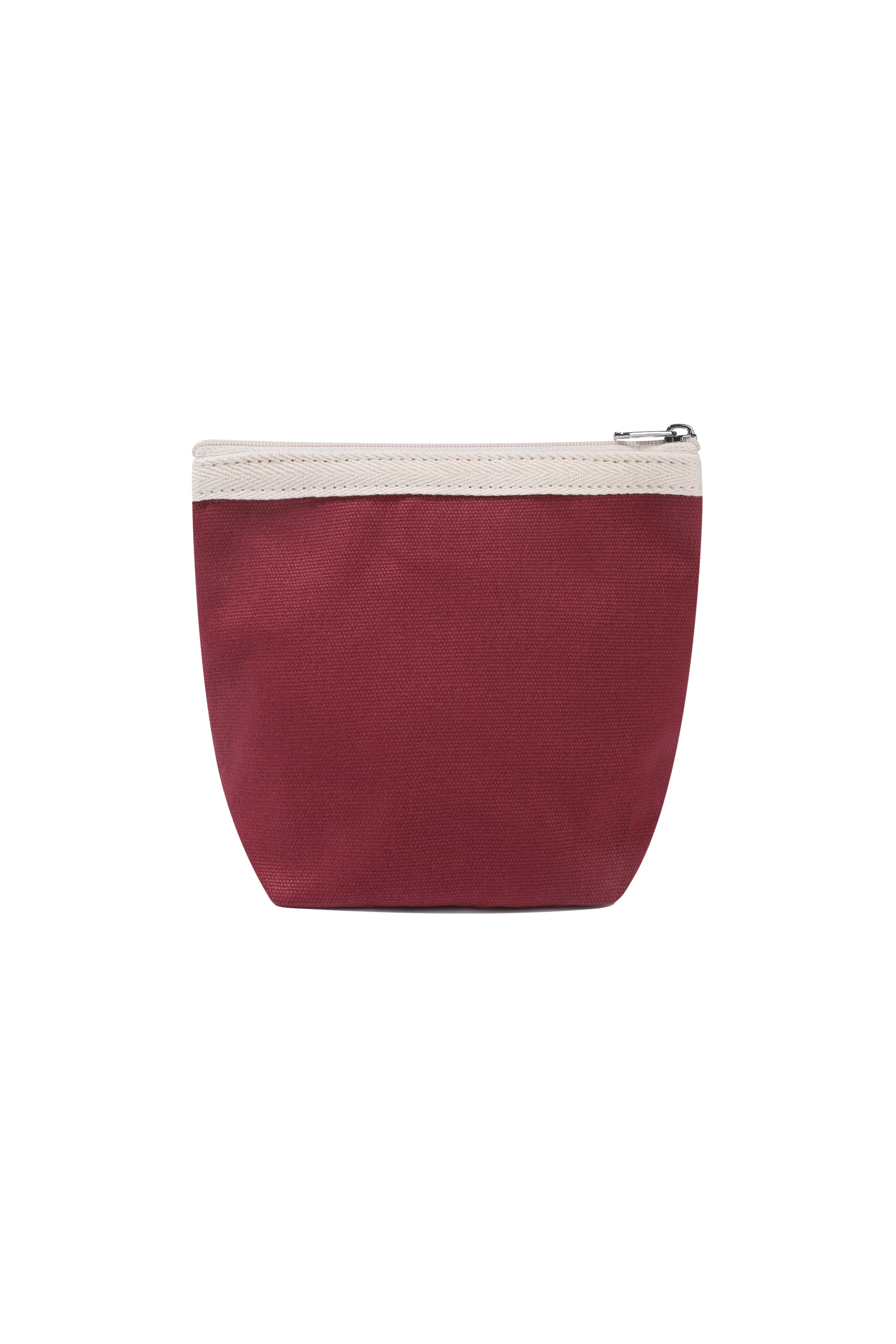 Doodle Bear Pouch Burgundy