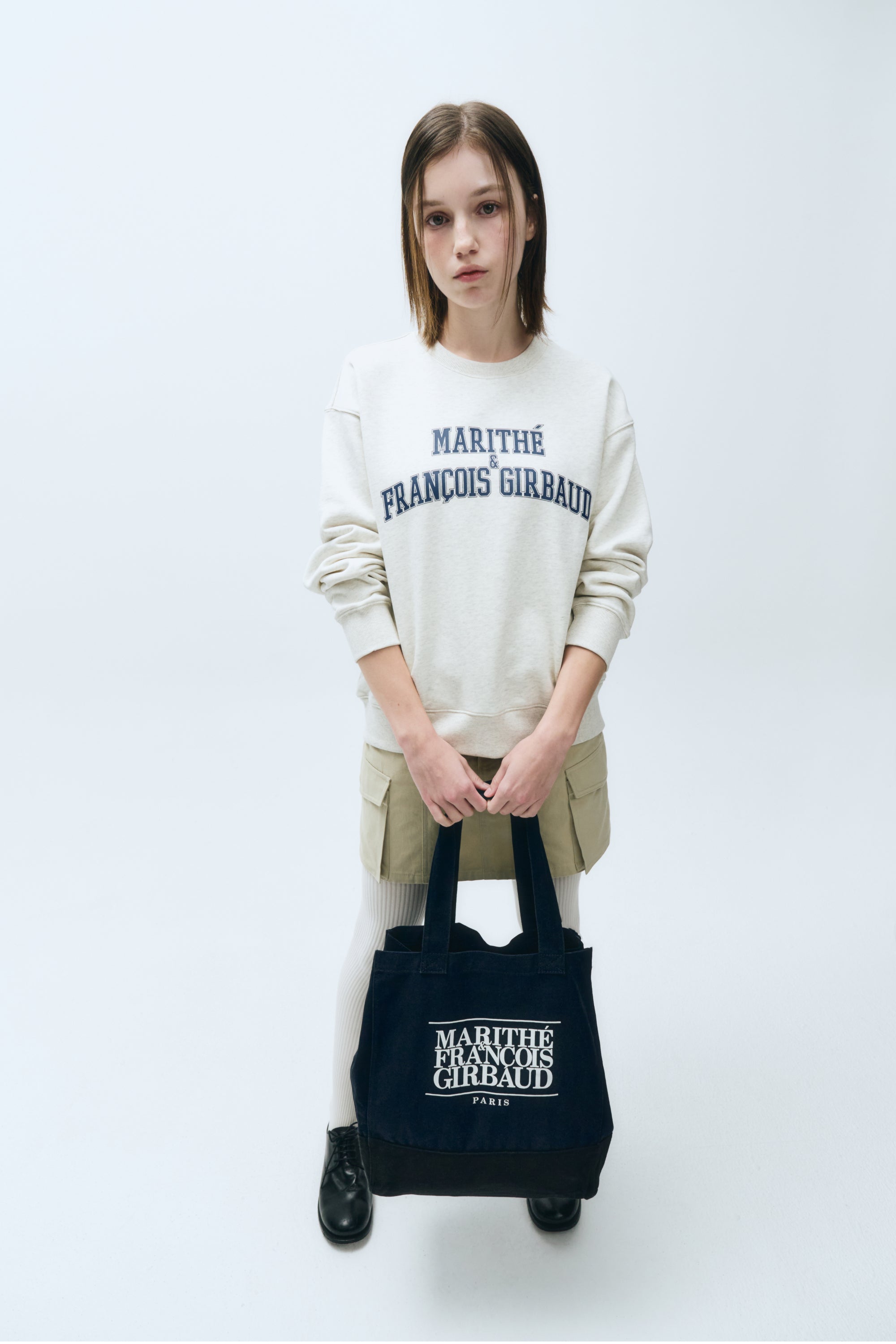 Classic Logo Big Shopper Bag Navy