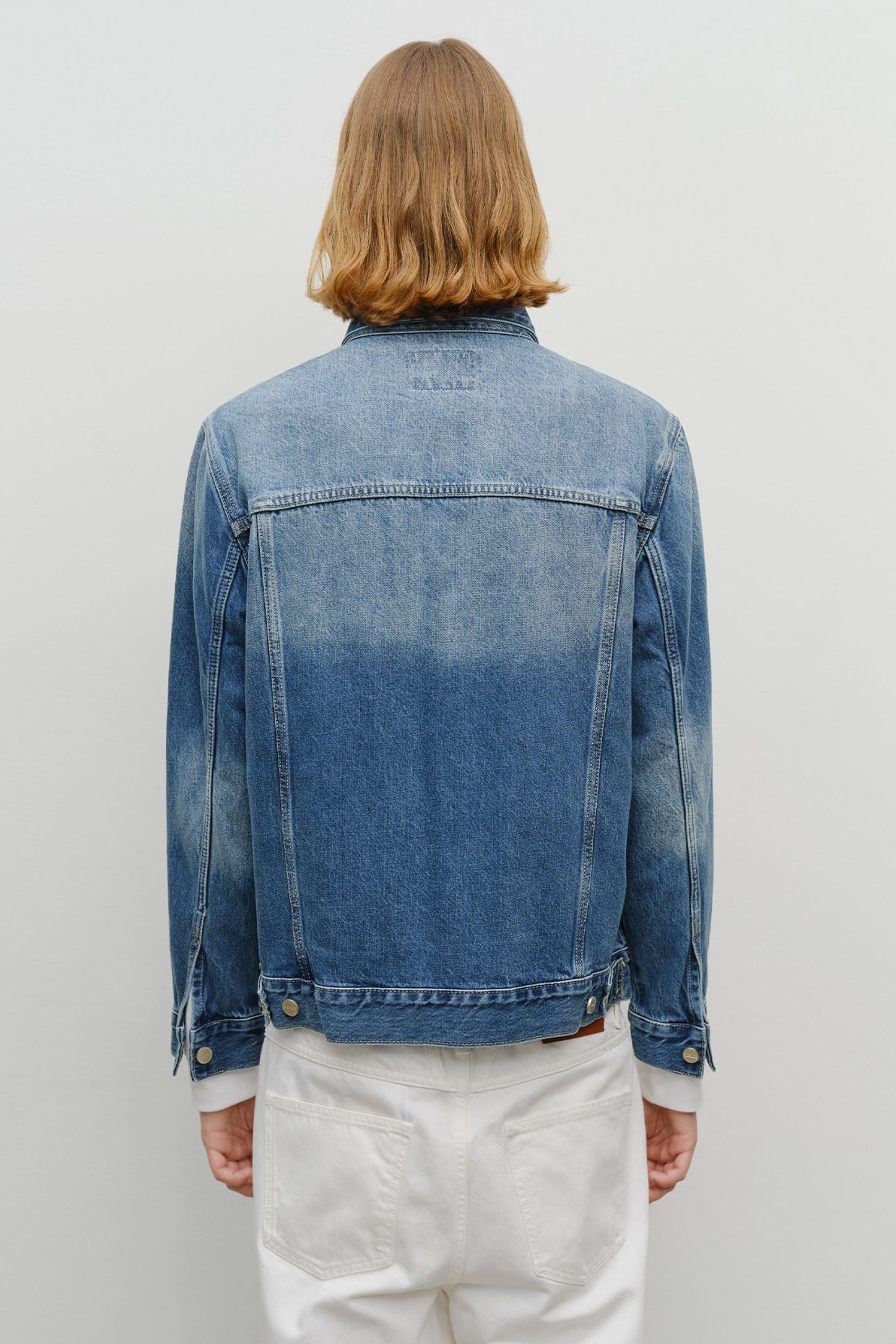 Denim Trucker Jacket Blue
