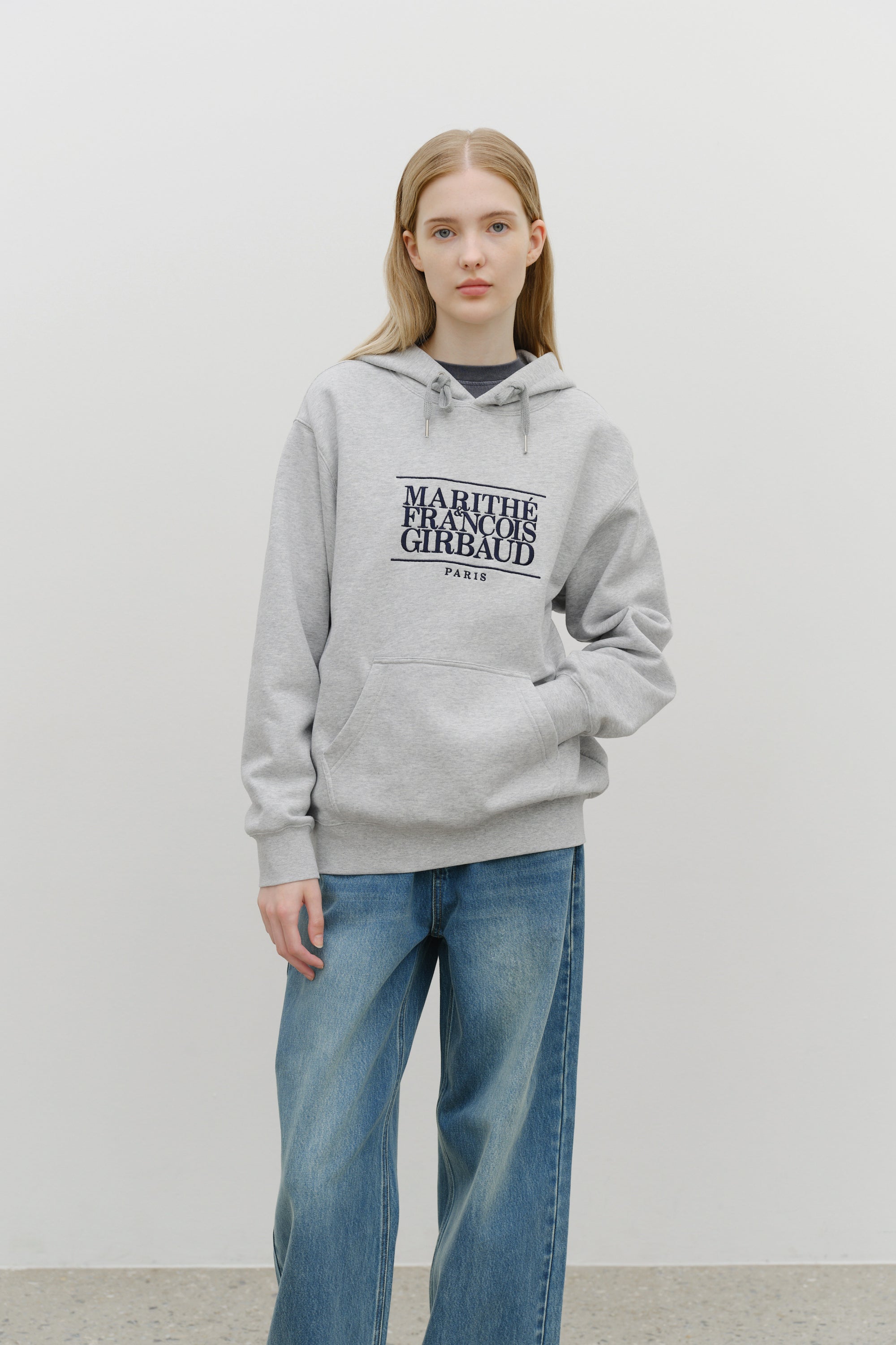 Classic Logo Hoodie Light Heather Gray