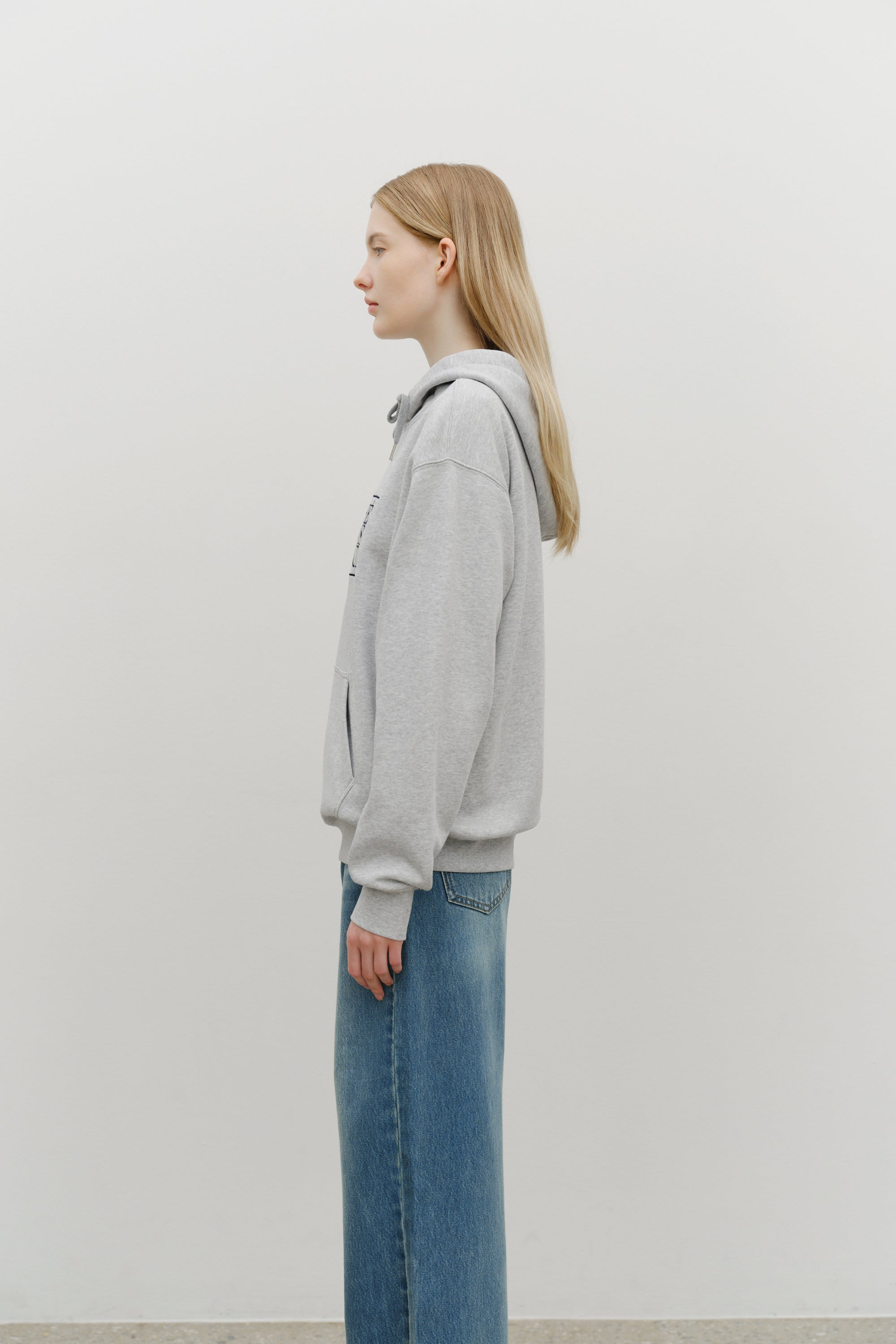 Classic Logo Hoodie Light Heather Gray