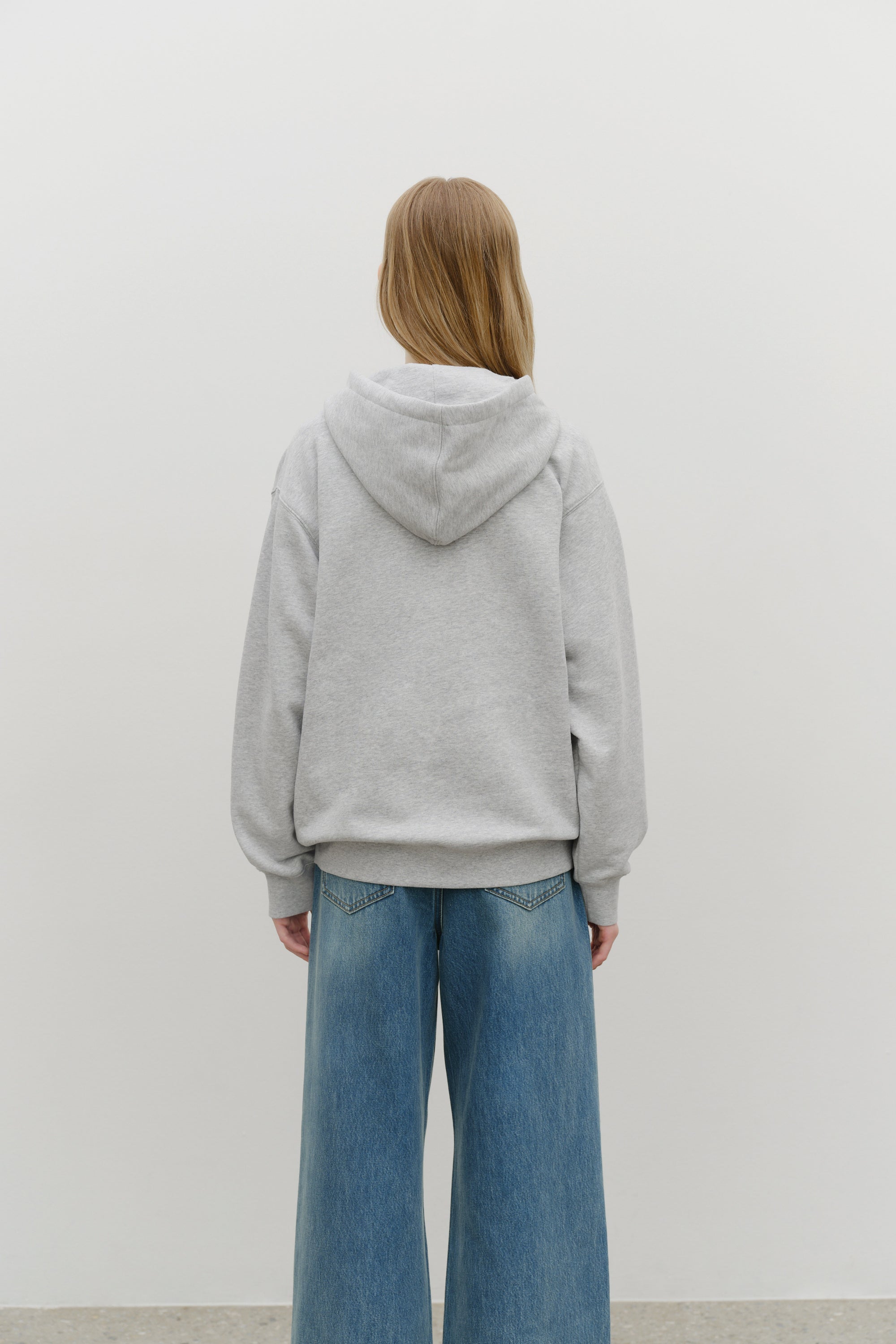 Classic Logo Hoodie Light Heather Gray
