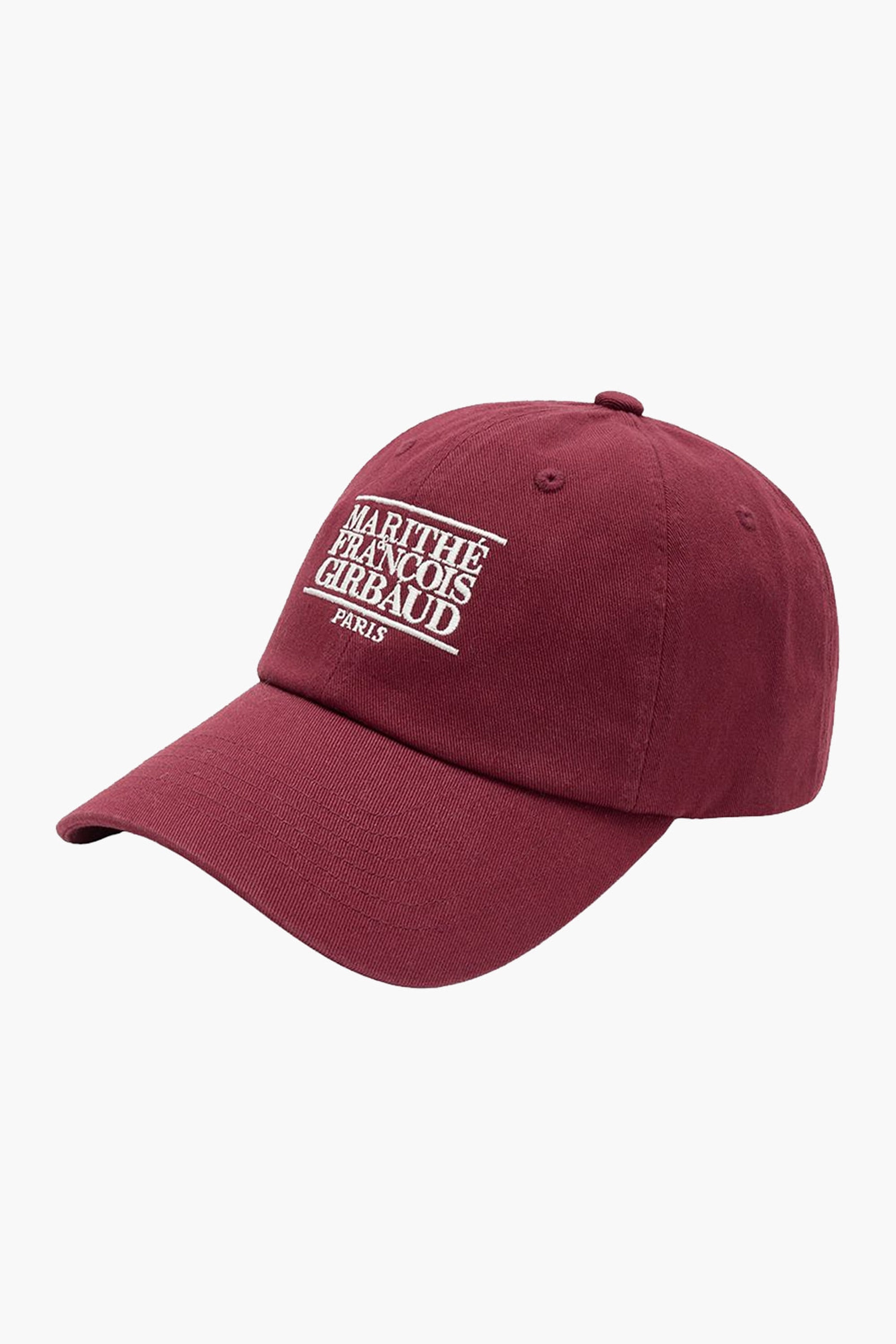 Small Classic Logo Cap Burgundy