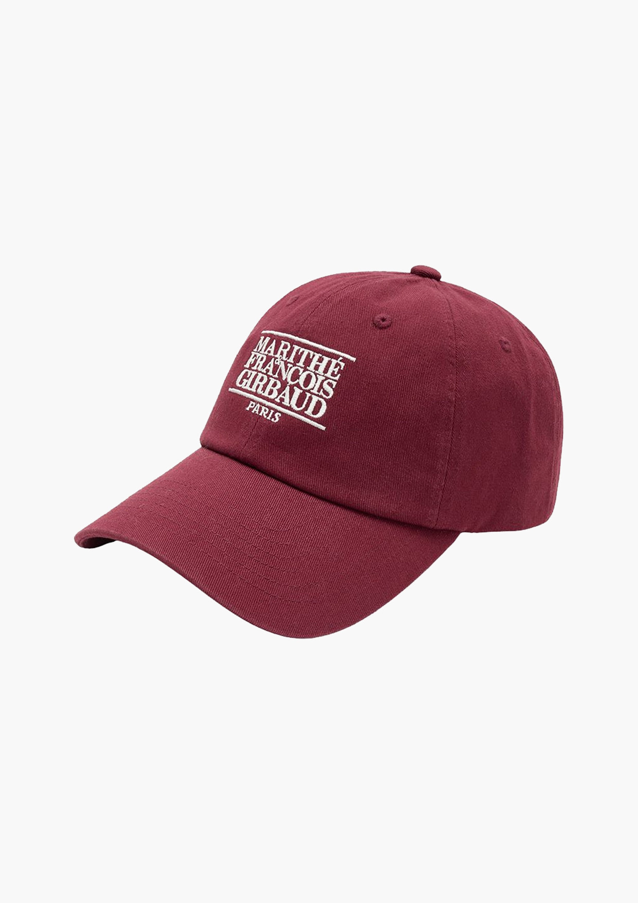 Small Classic Logo Cap Burgundy