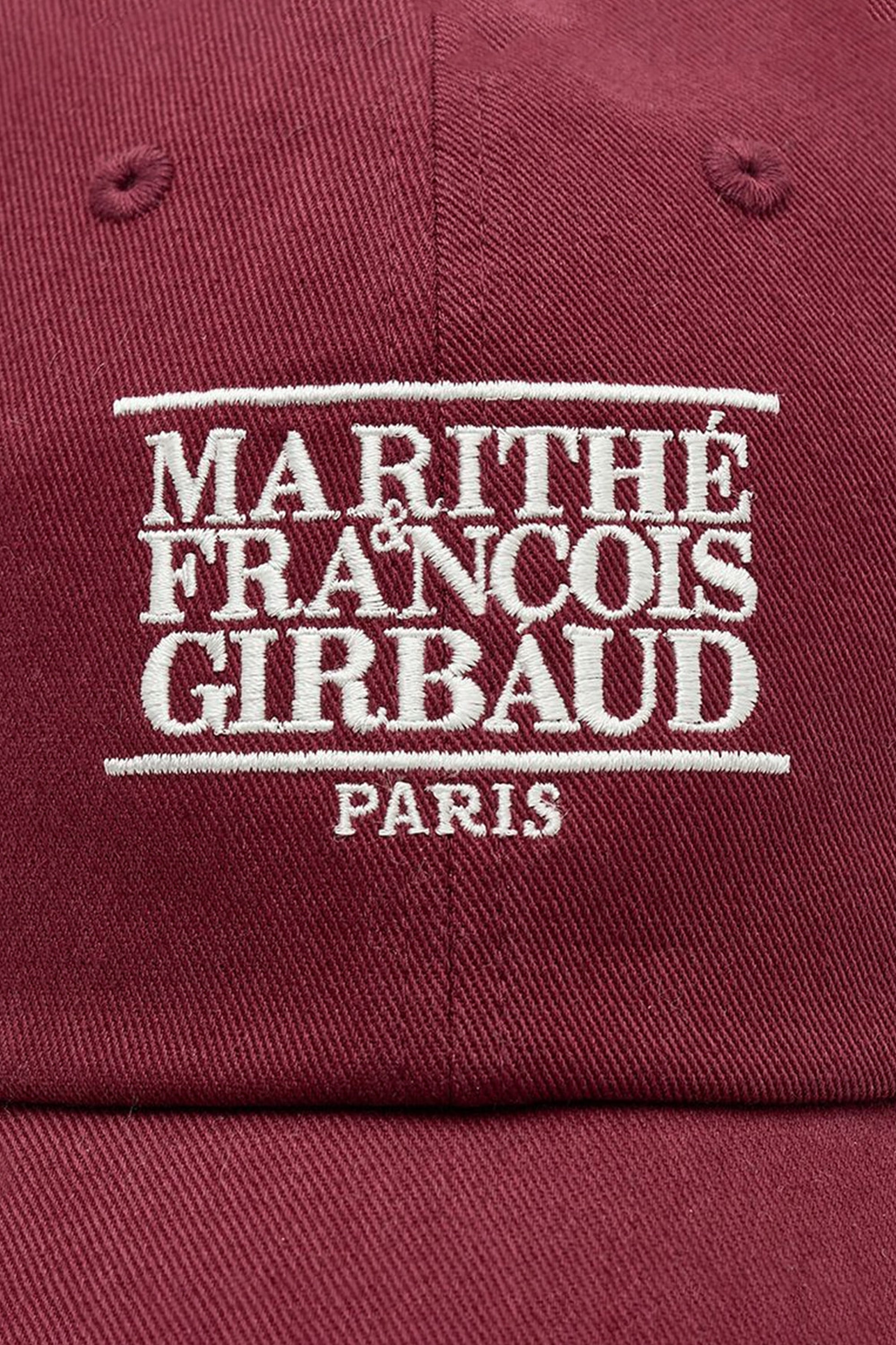 Small Classic Logo Cap Burgundy