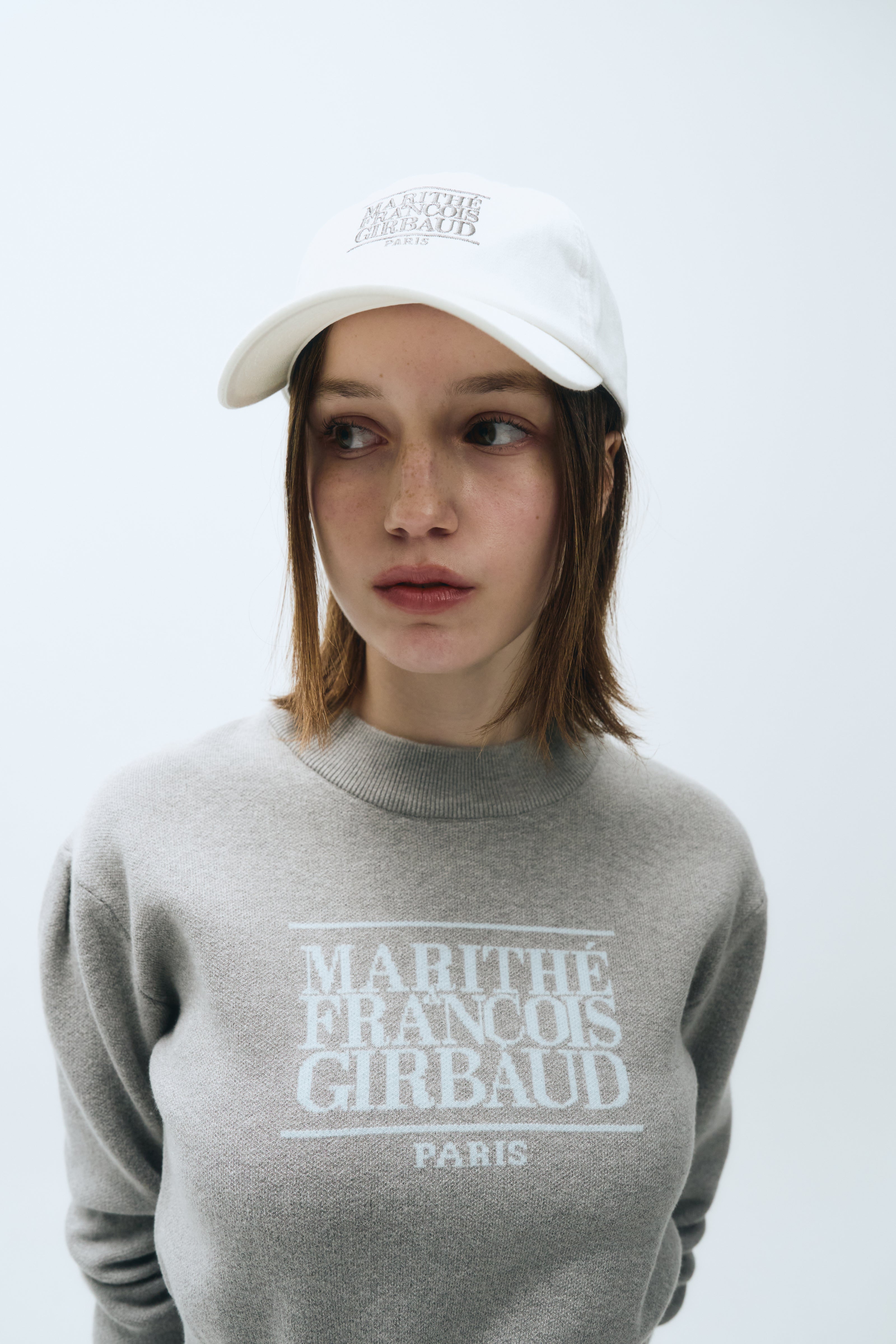 Small Classic Logo Cap Ivory