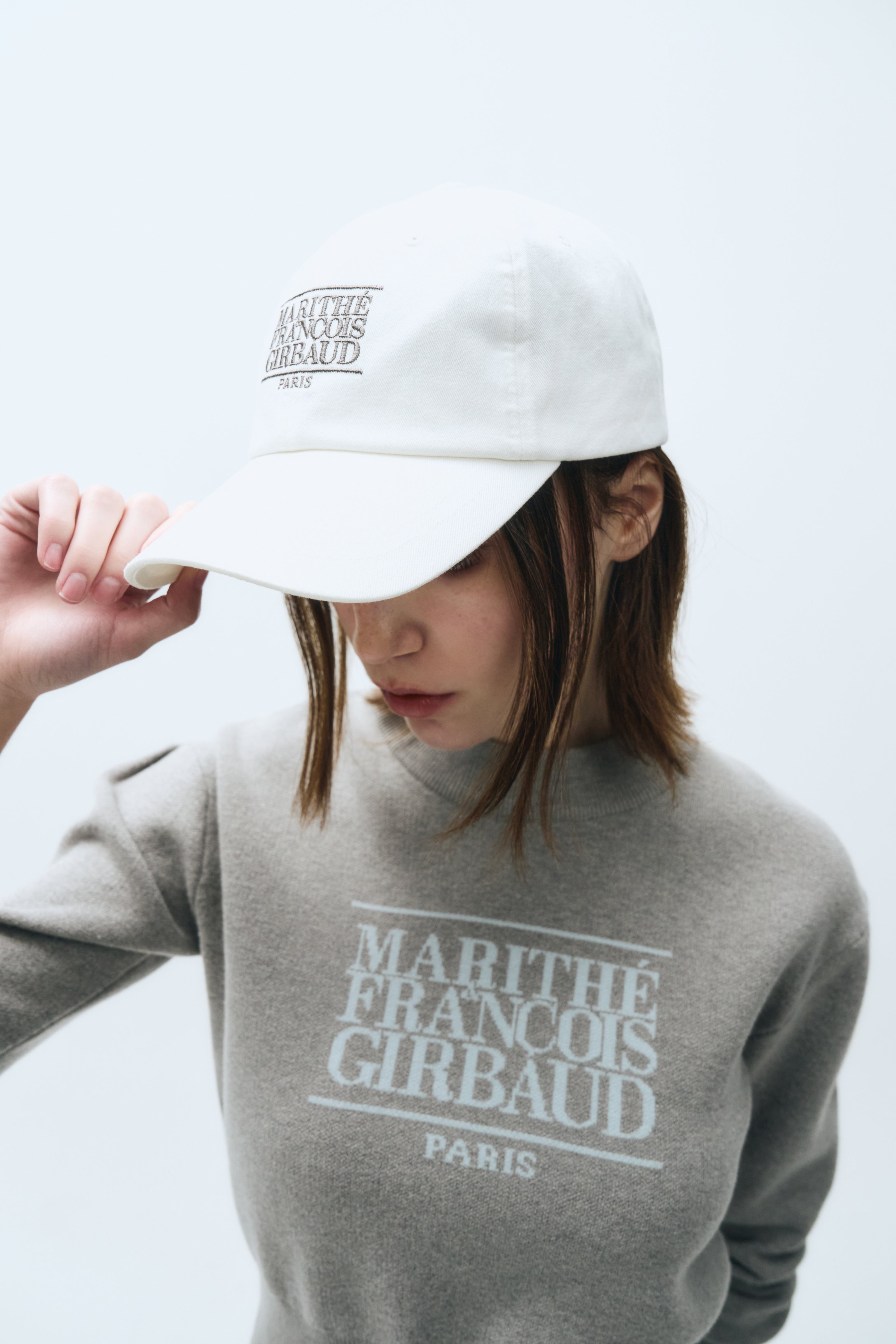 Small Classic Logo Cap Ivory