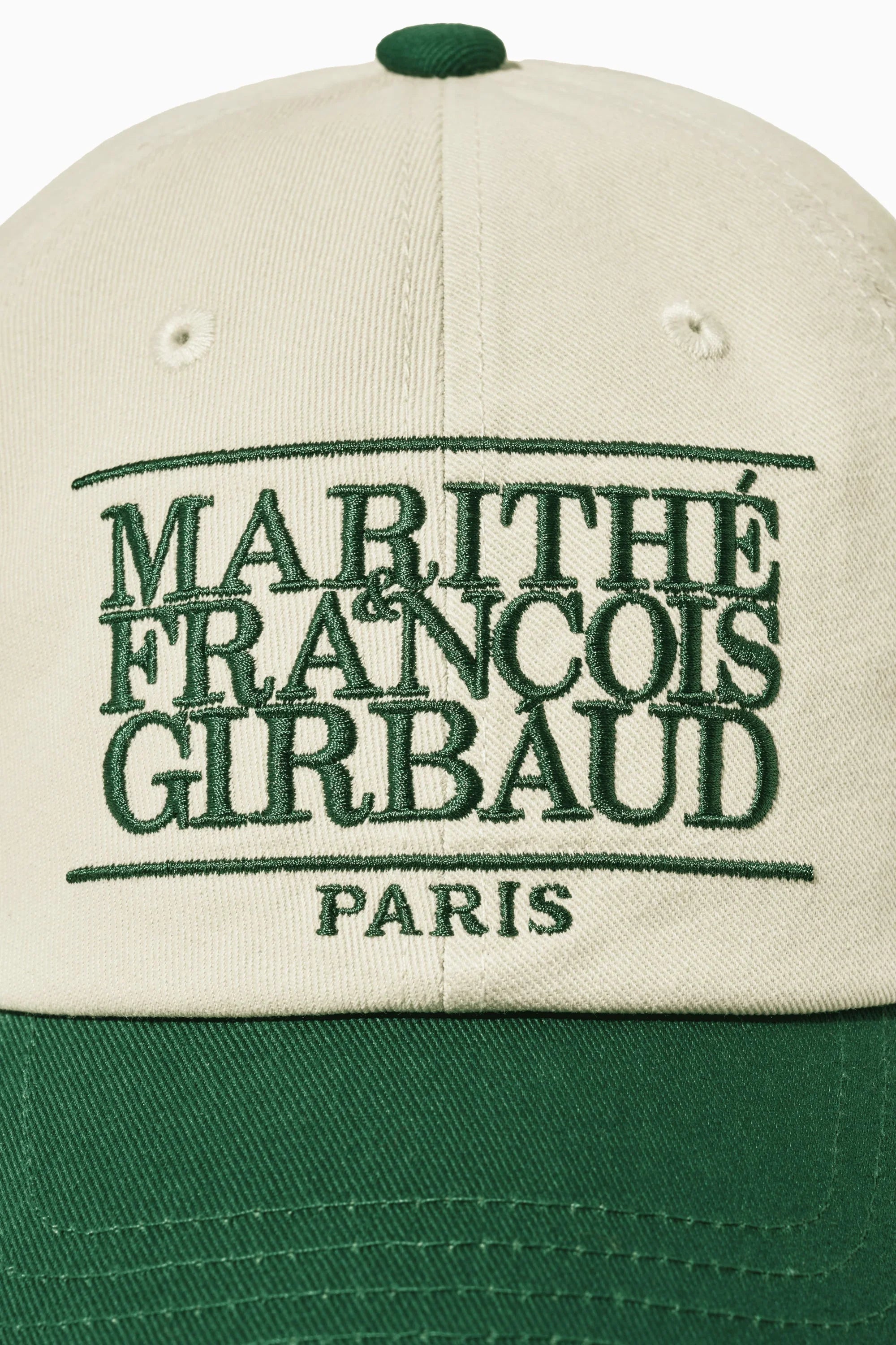 Classic Logo 6P Colorblock Cap Green