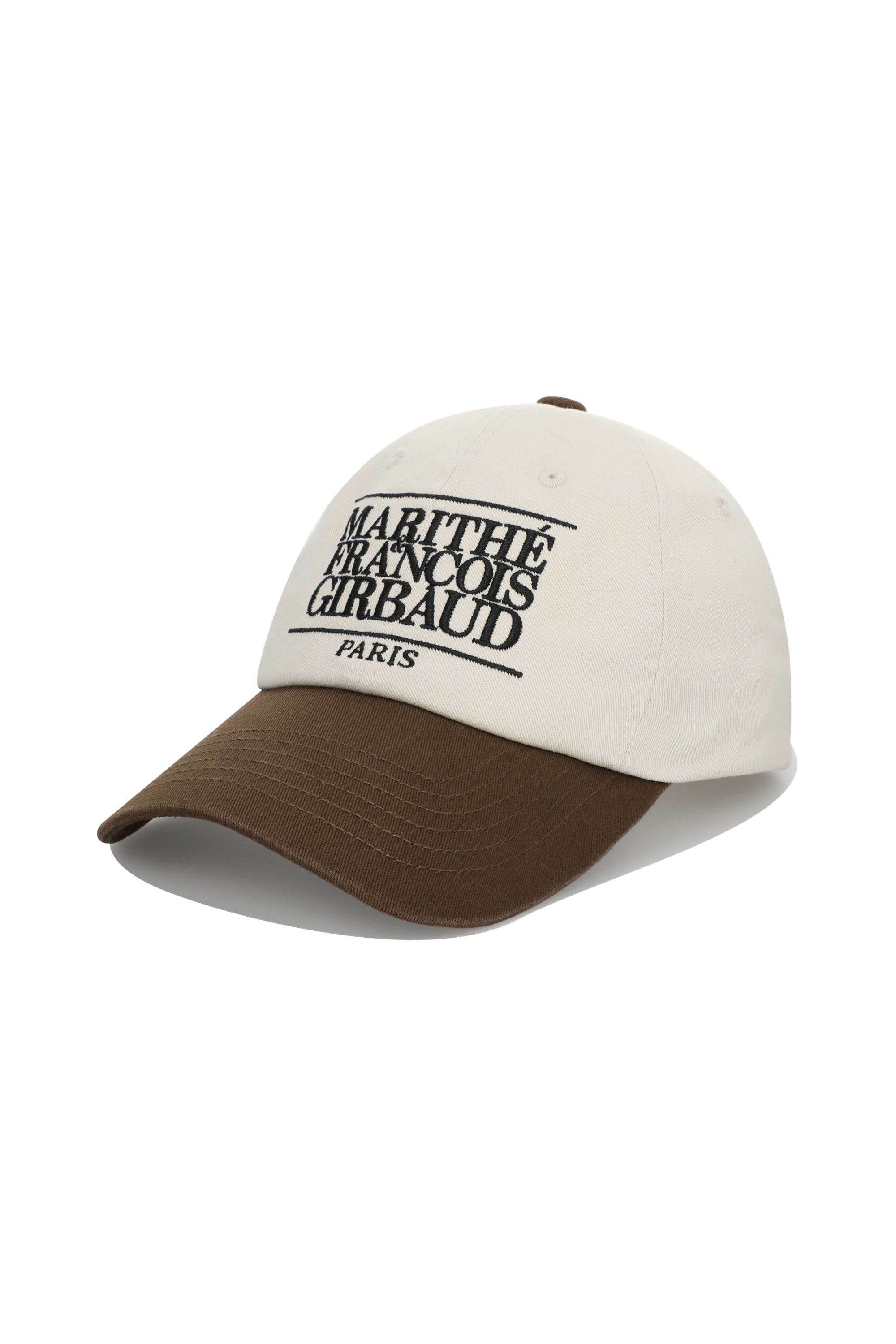 Classic Logo 6P Colorblock Cap Dark Brown